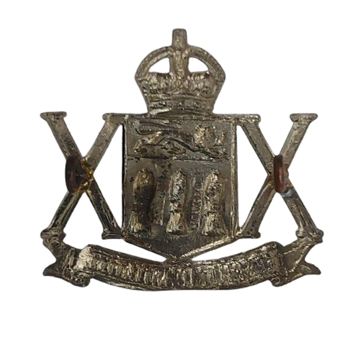 WW2 Canadian 20th Saskatchewan Dragoons (Armoured) Cap Badge