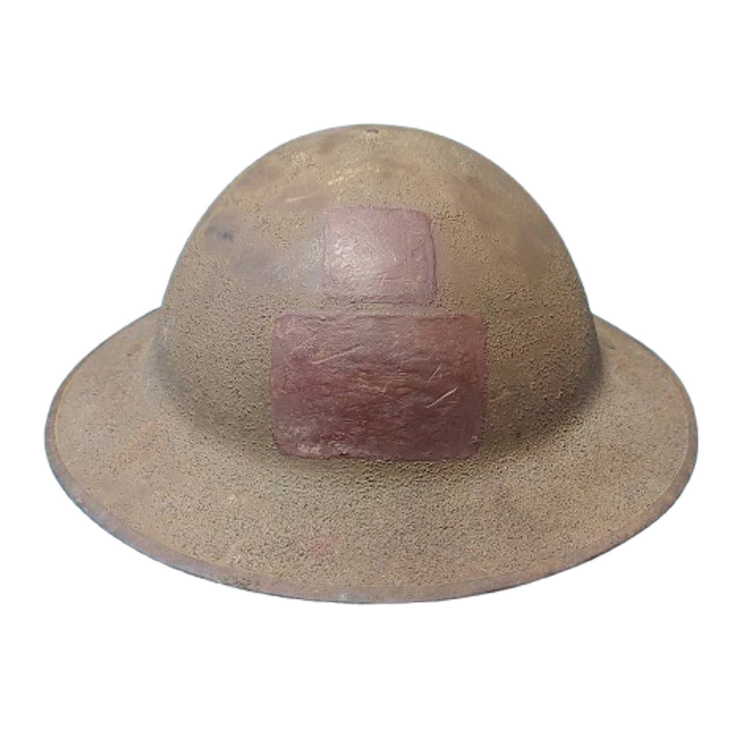 WW1 Canadian CEF 10th Battalion Calgary Div Painted Helmet