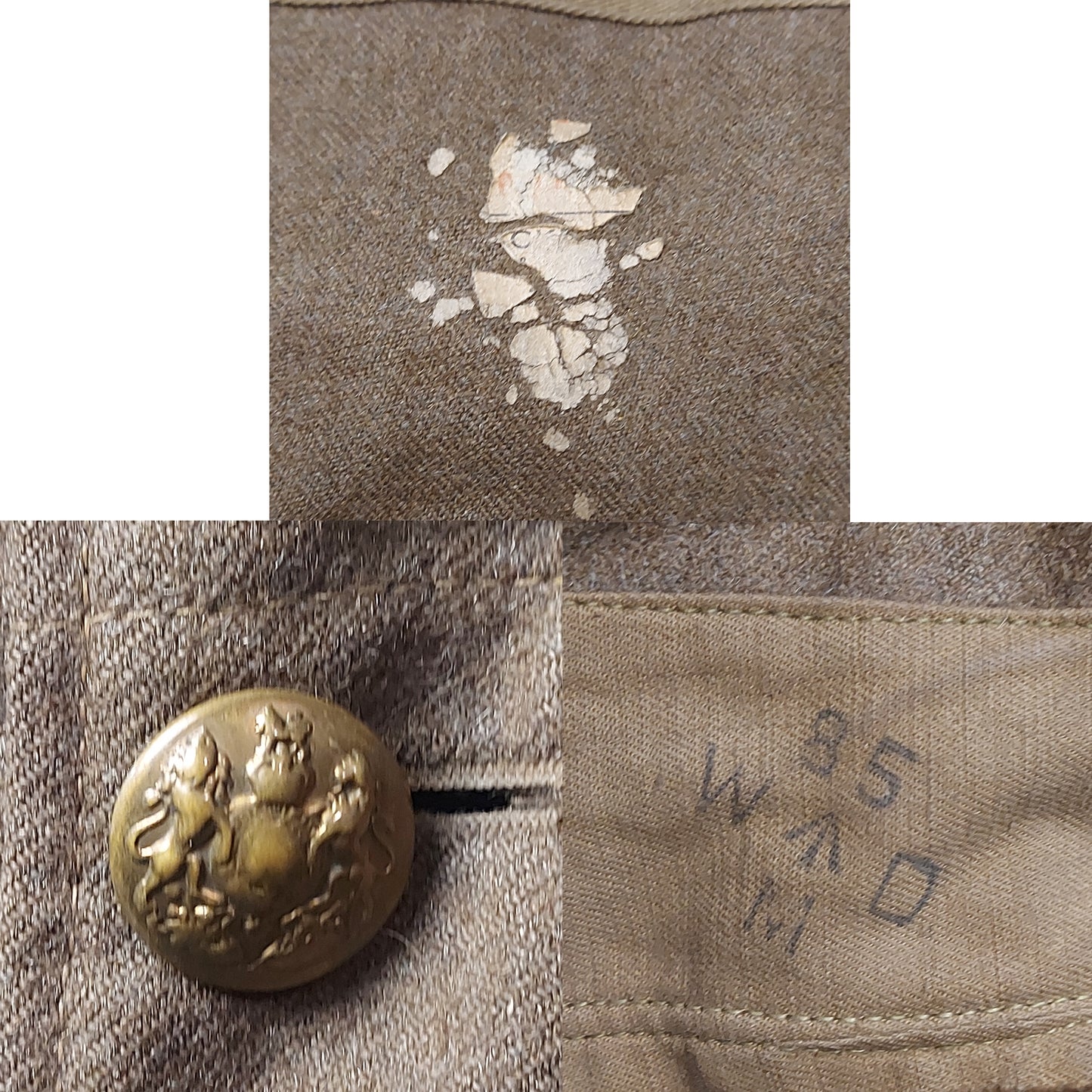 WW1 Canadian CEF 2nd CMG Canadian Machine Gun Battalion Uniform Set