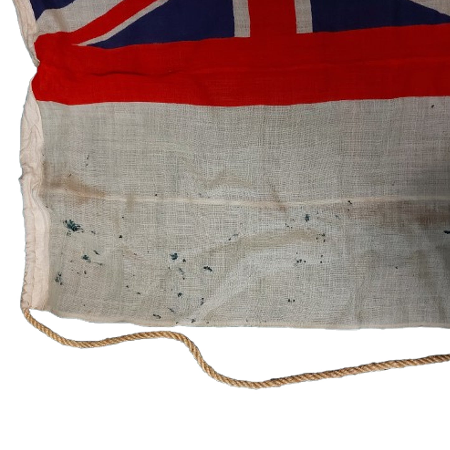 WW2 Canadian RCN Royal Canadian Navy White Ensign Flag 54 X 26