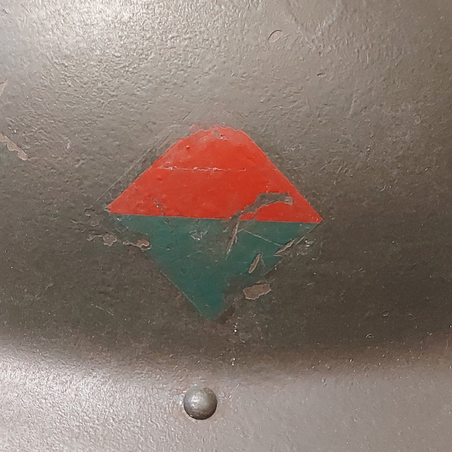 WW2 Canadian LSH Lord Strathcona's Horse Flashed Helmet