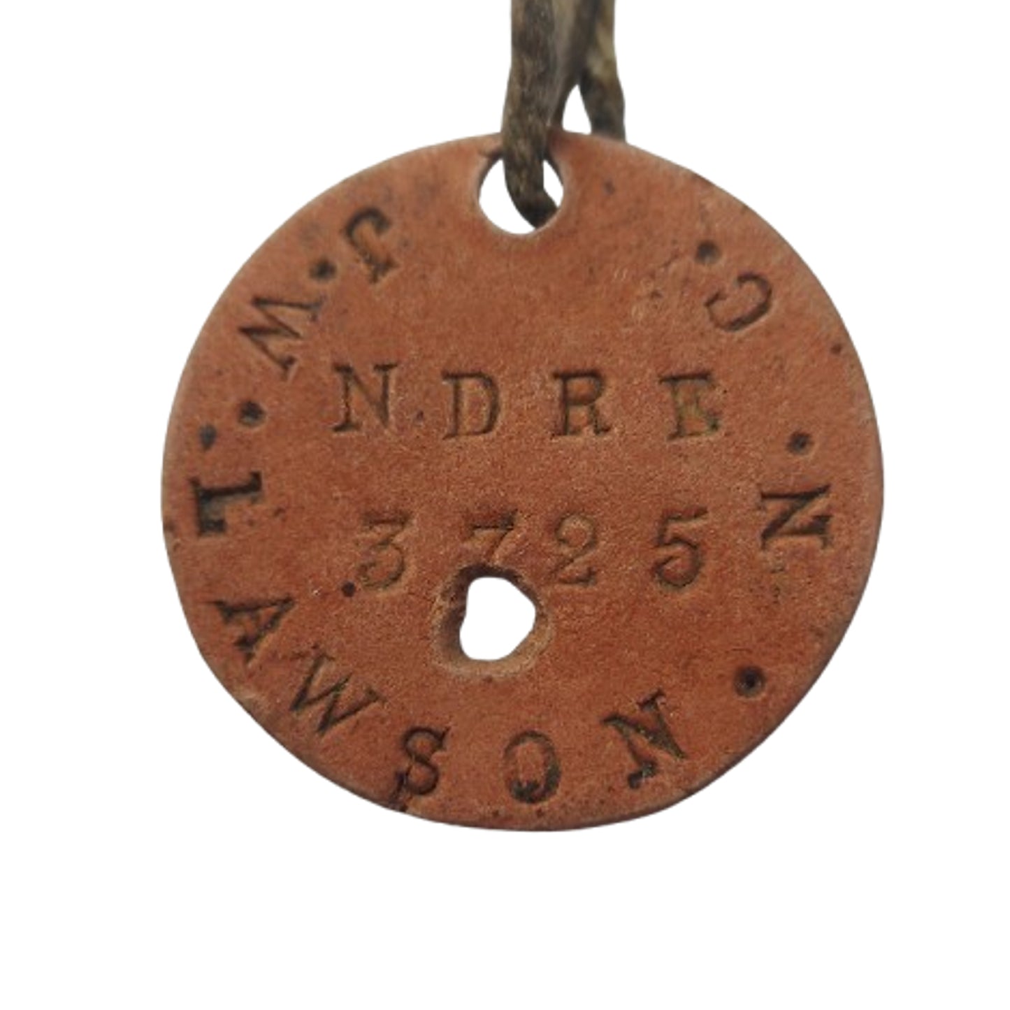 WW1 British I.D. Identification Tag Pair RE Royal Engineers