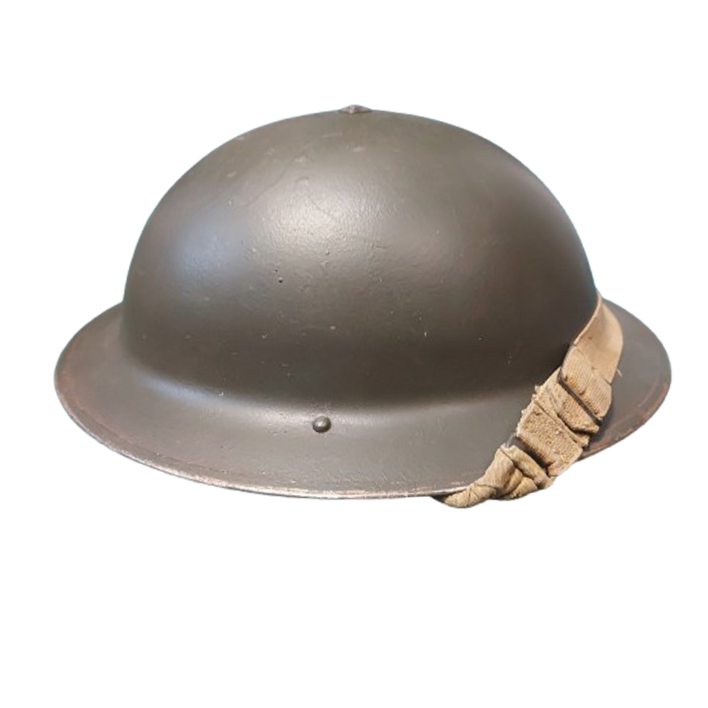 WW2 Canadian LSH Lord Strathcona's Horse Flashed Helmet