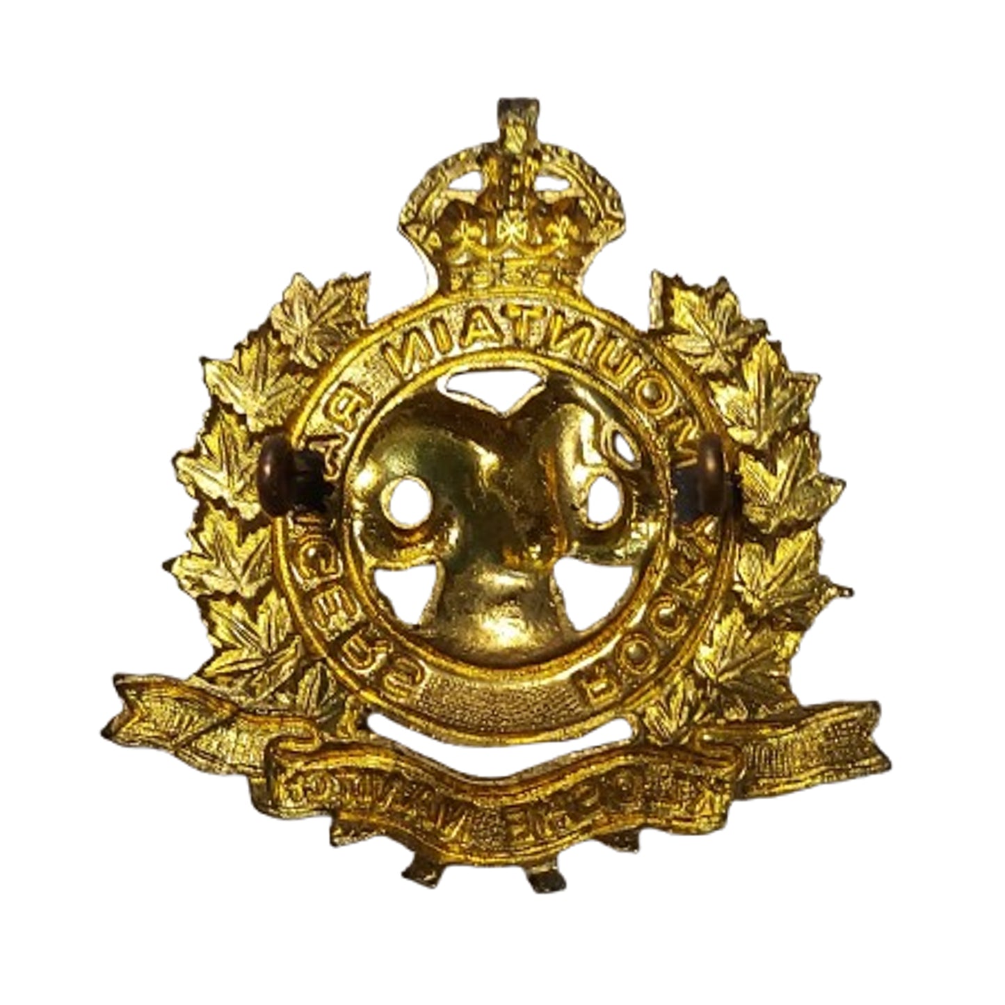 WW2 Canadian Rocky Mountain Rangers Cap Badge