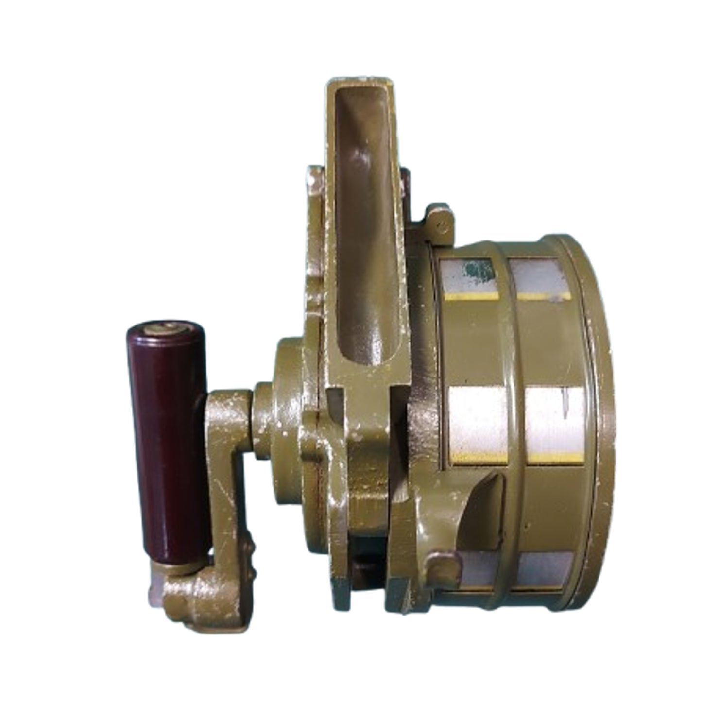 WW2 United States U.S. Hand Held Air Raid Siren In Issue Carry Bag