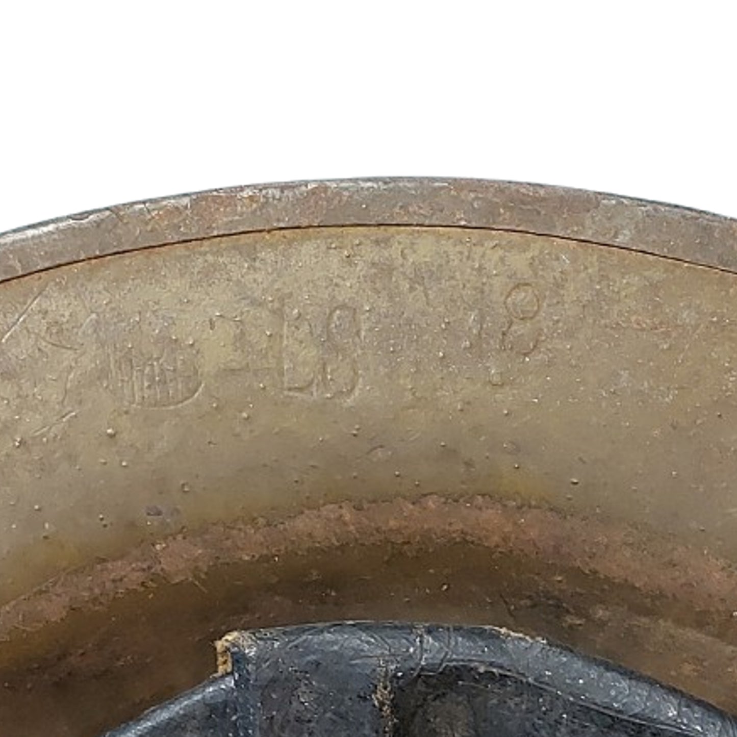 WW1 Canadian CEF 10th Battalion Calgary Div Painted Helmet