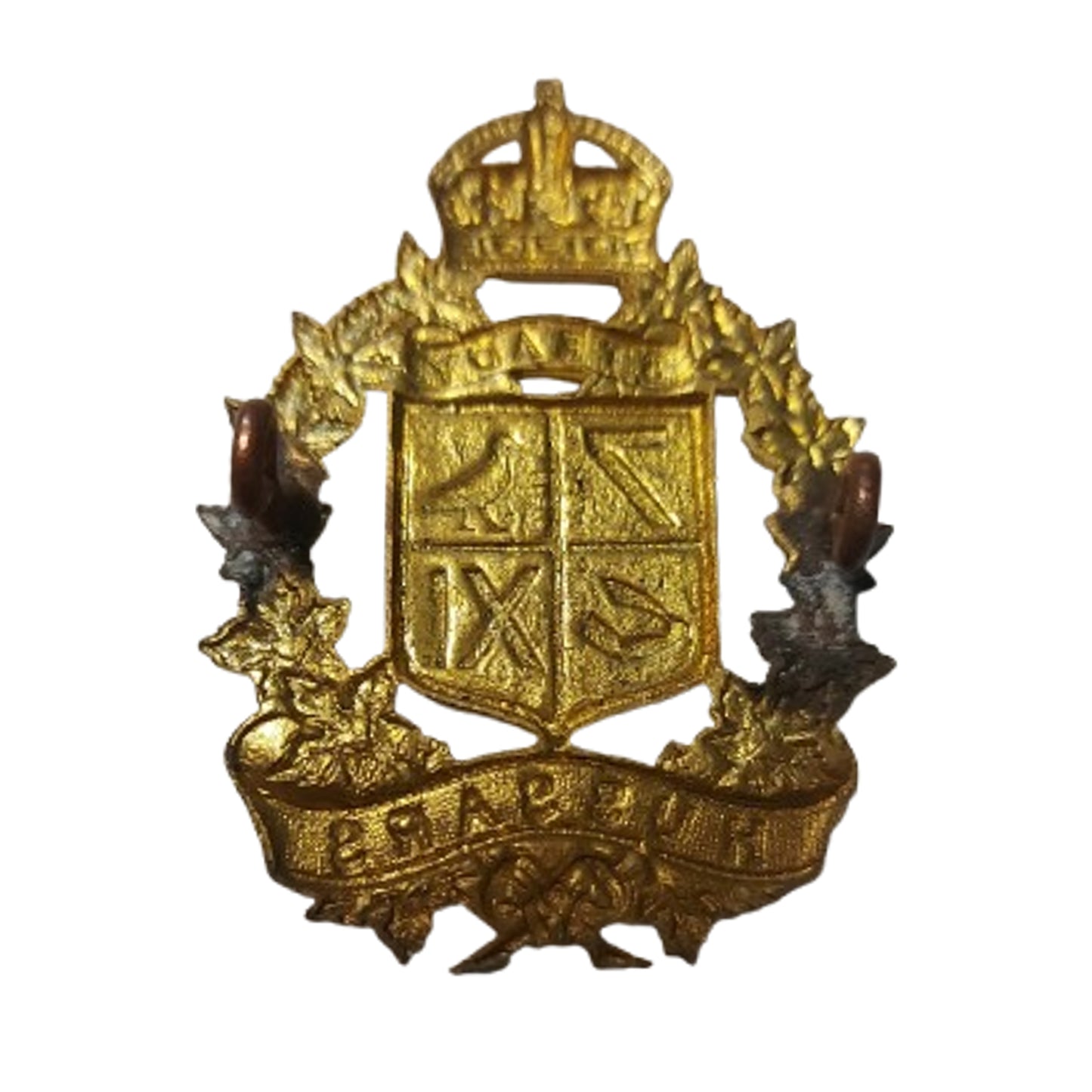 WW2 Canadian 7/11 Hussars Cap Badge