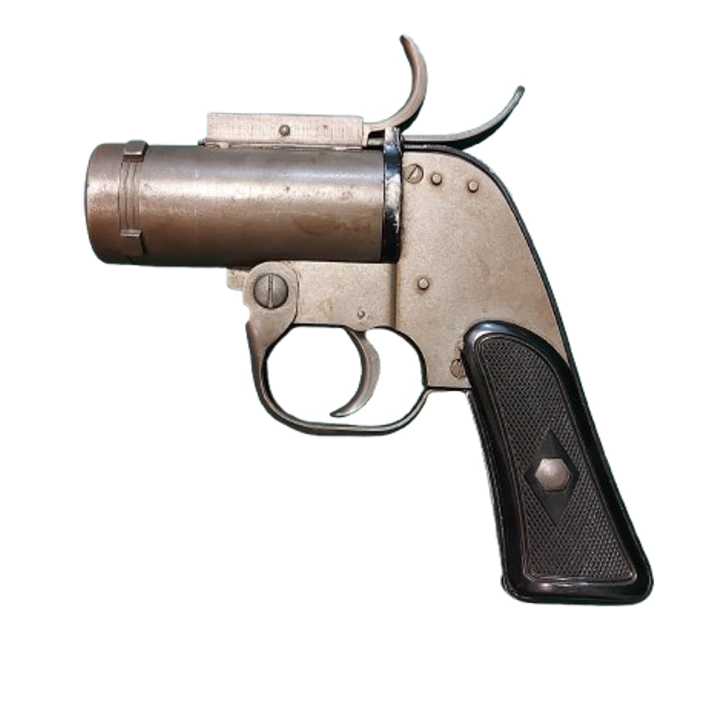 WW2 United States M8 Pyrotechnic 37mm Signal Flare Pistol With Holster