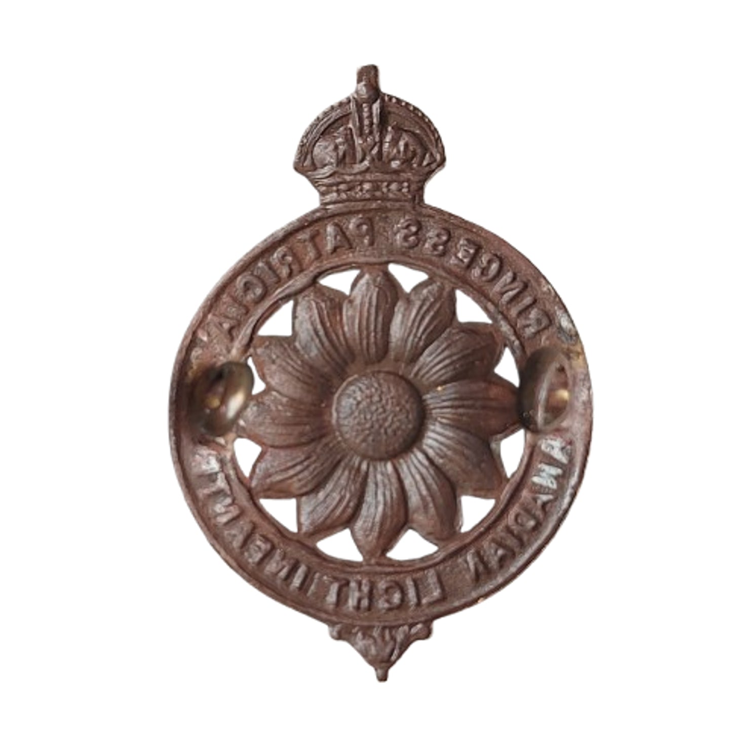 WW1 Canadian CEF Princess Patricia’s Canadian Light Infantry PPCLI Marguerite Cap Badge