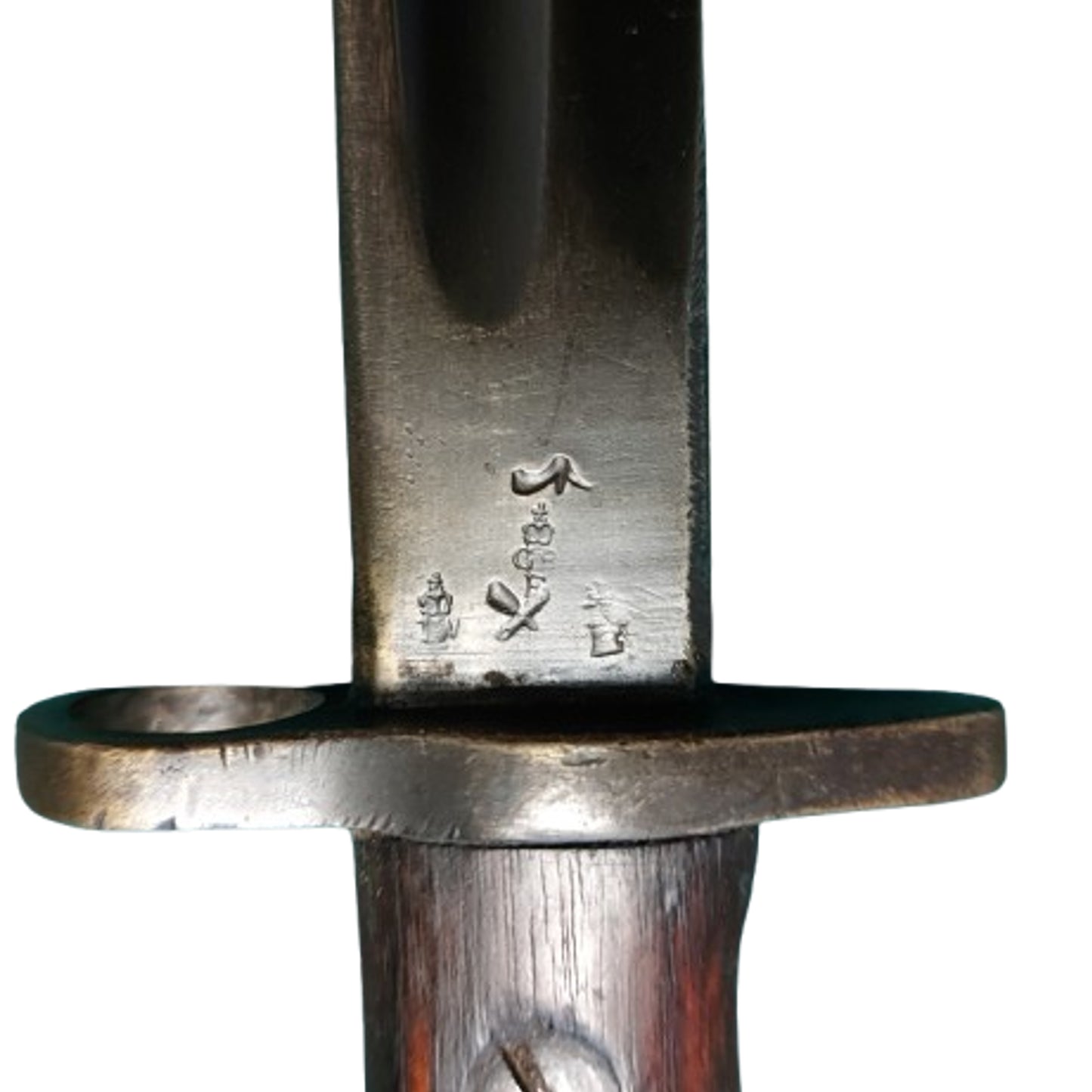 WW1 British P07 Bayonet And Scabbard With Frog