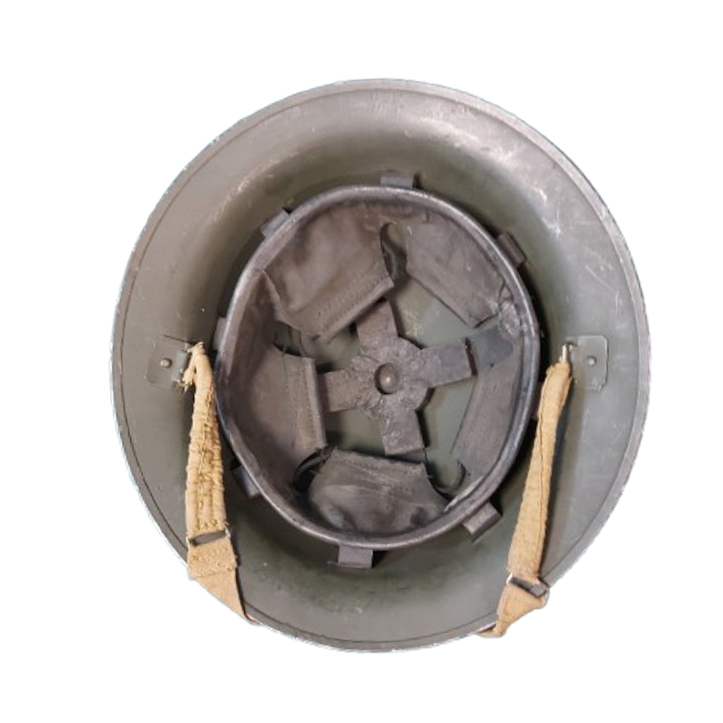 WW2 Canadian GSW Helmet Post-WW2 Belgium Reissue 1949-1952