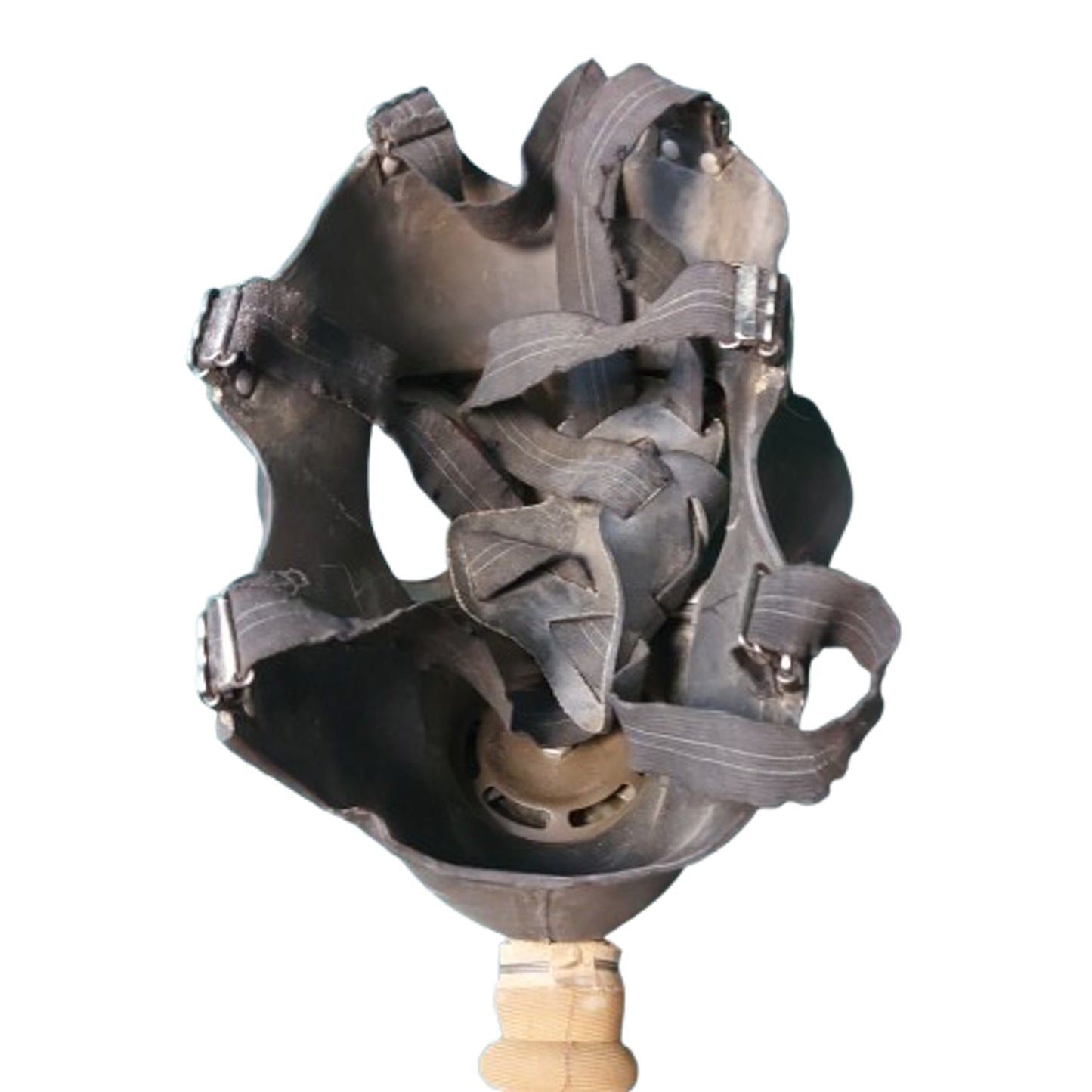 WW2 Canadian Mk.III  Gas Mask In Mk.VII Carrier 1942