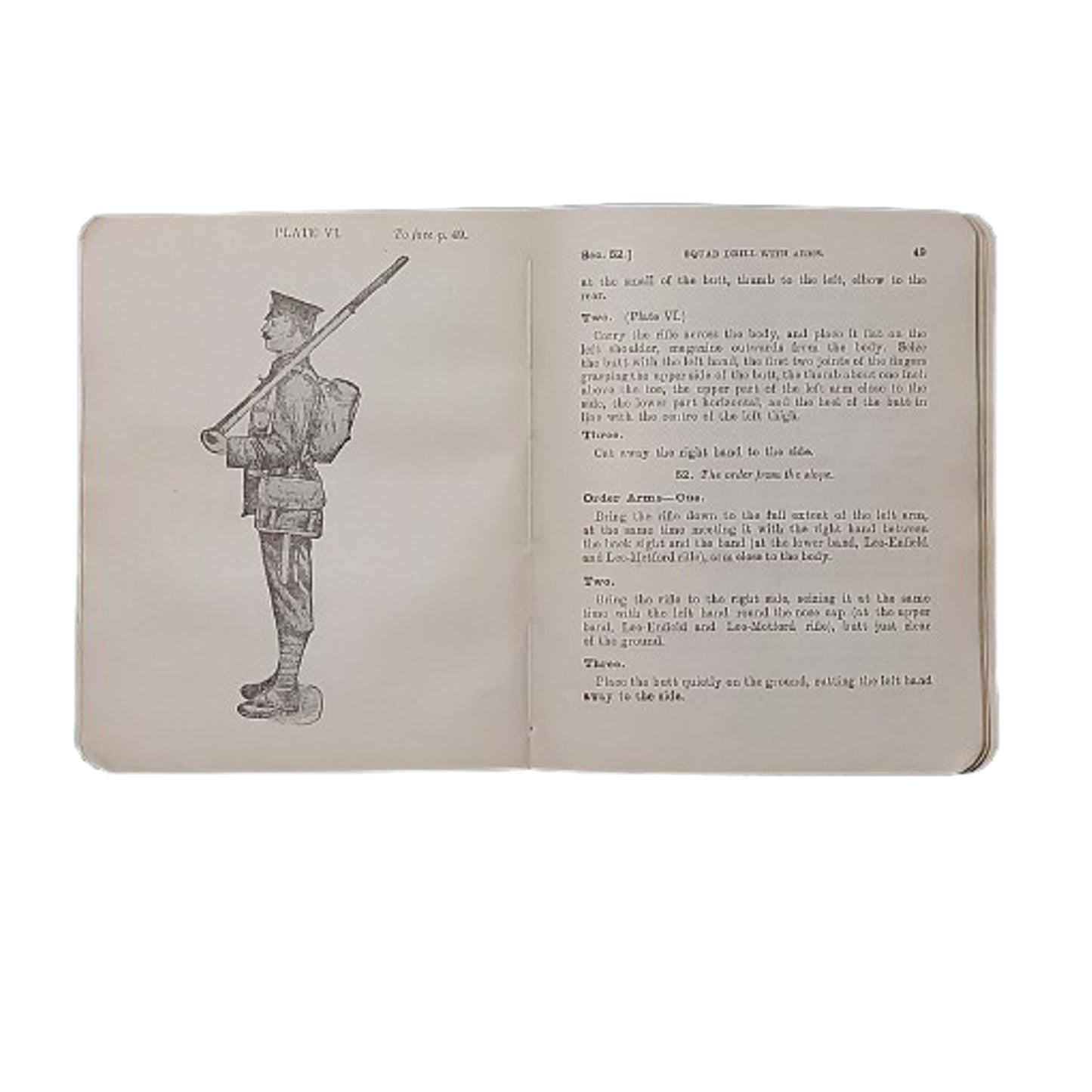 WW1 British Canadian Infantry Training Book 1914