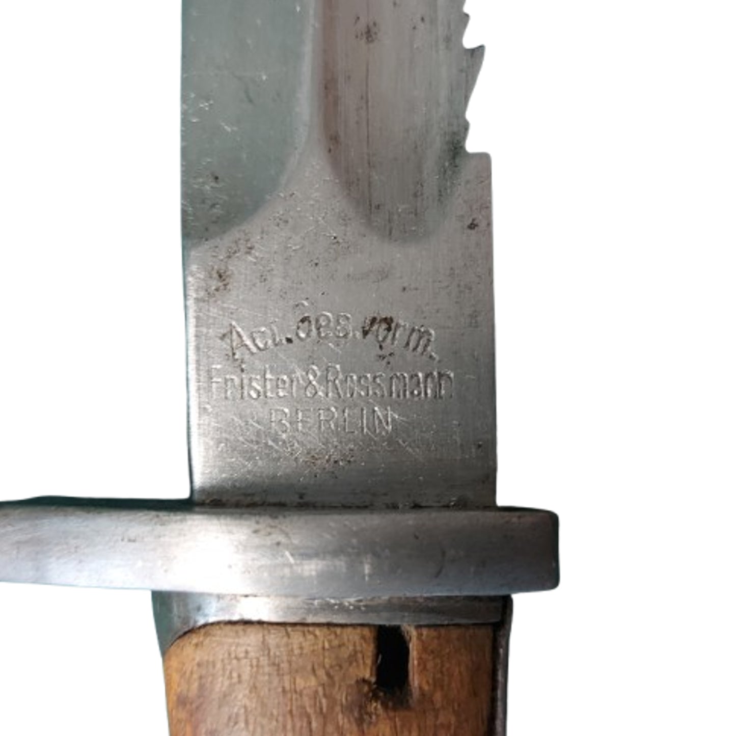 WW1 German S98/05 aA Sawback Butcher Blade Bayonet