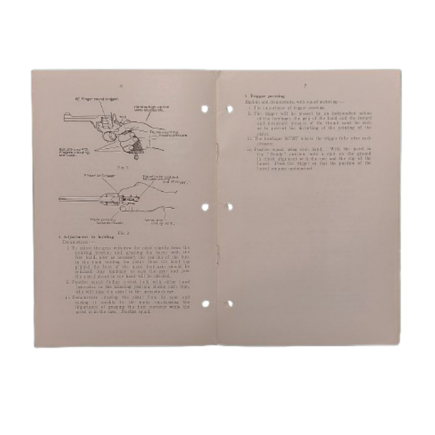 WW2 Canadian Small Arms Training Pamphlet Pistol 1941