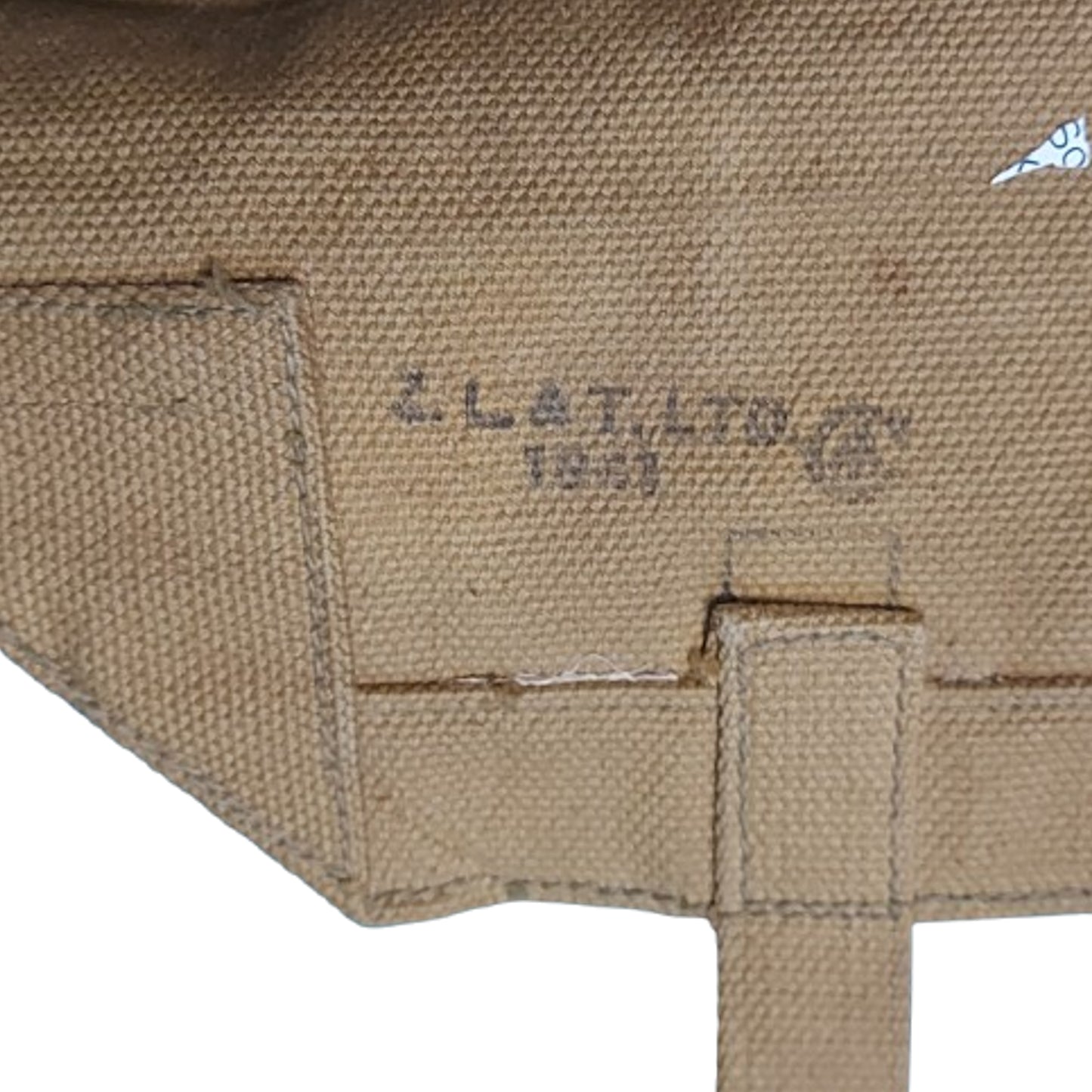 WW2 Canadian P37 Officers Satchel With Service Number 1941