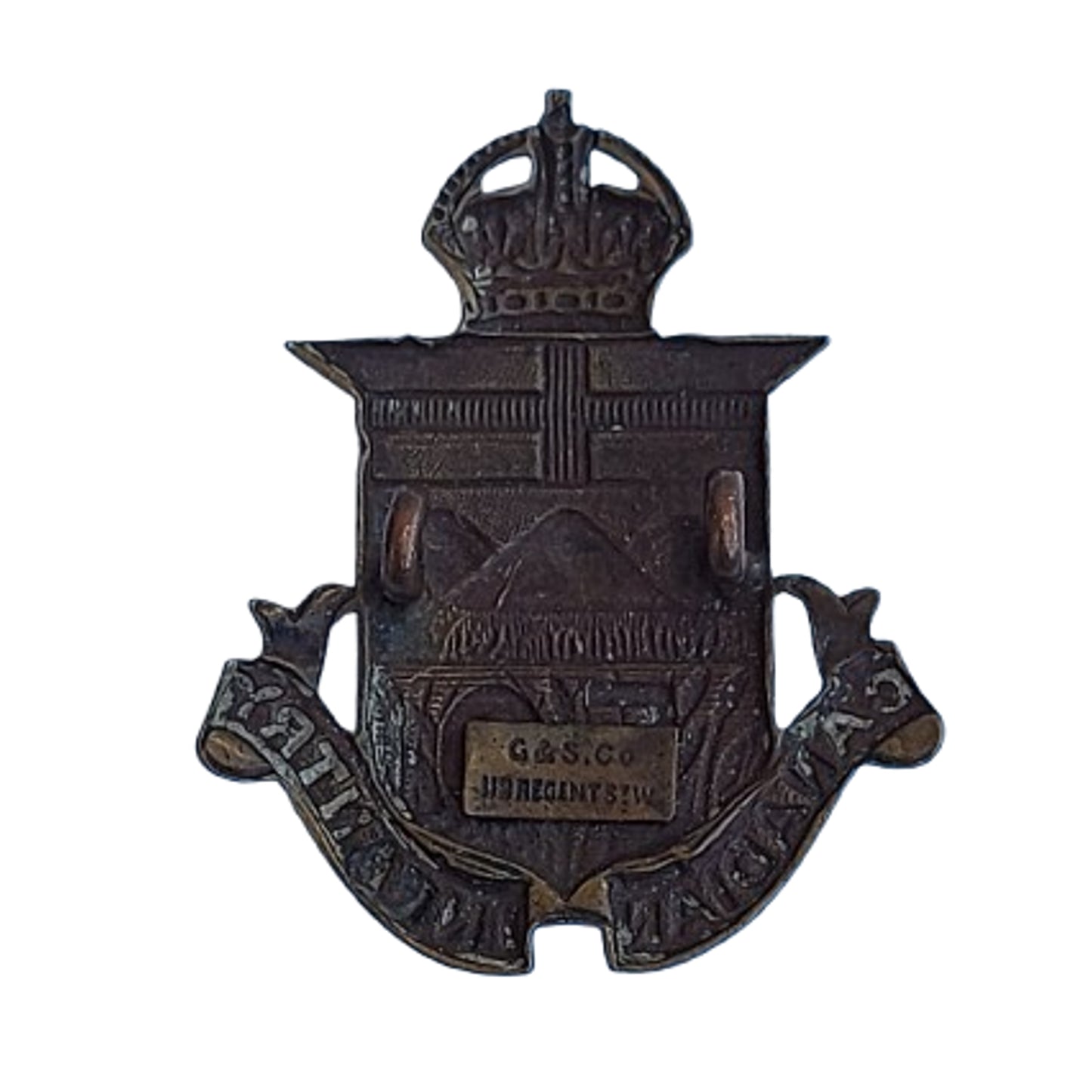 WW1 Canadian 50th Battalion Cap Badge G & S Co.