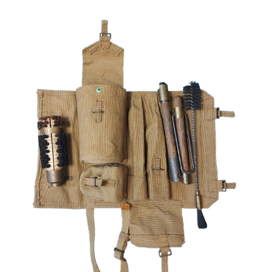 WW2 Canadian 2 Inch Mortar Mk.I Wallet With Cleaning Rod And Brush