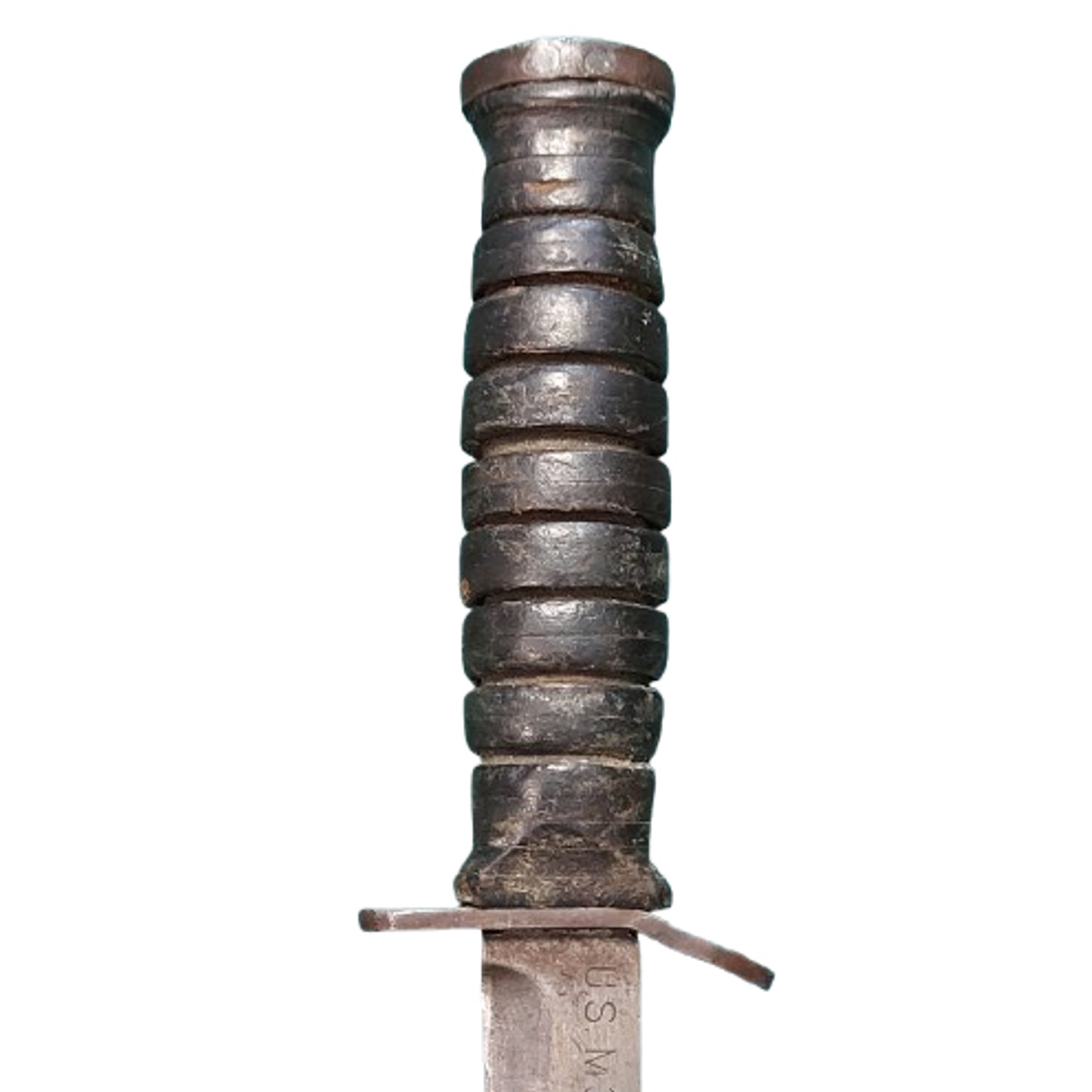 WW2 United States M3 Fighting Knife In M8 Scabbard Utica