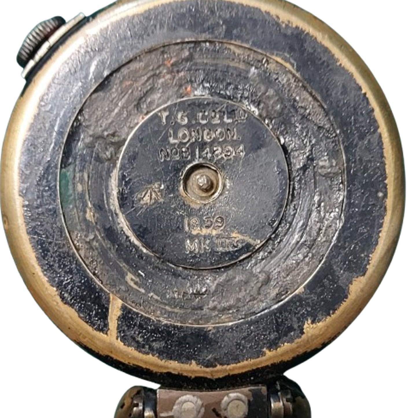 WW2 British Mk.III Field Compass In Canadian P37 Case