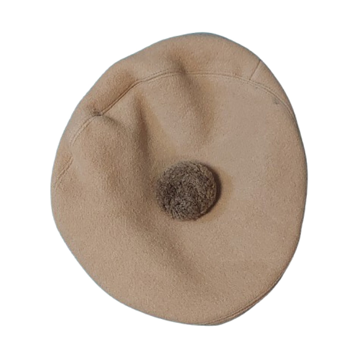 WW2 British KOSB King's Own Scottish Border Tam O'Shanter With Badge 1942