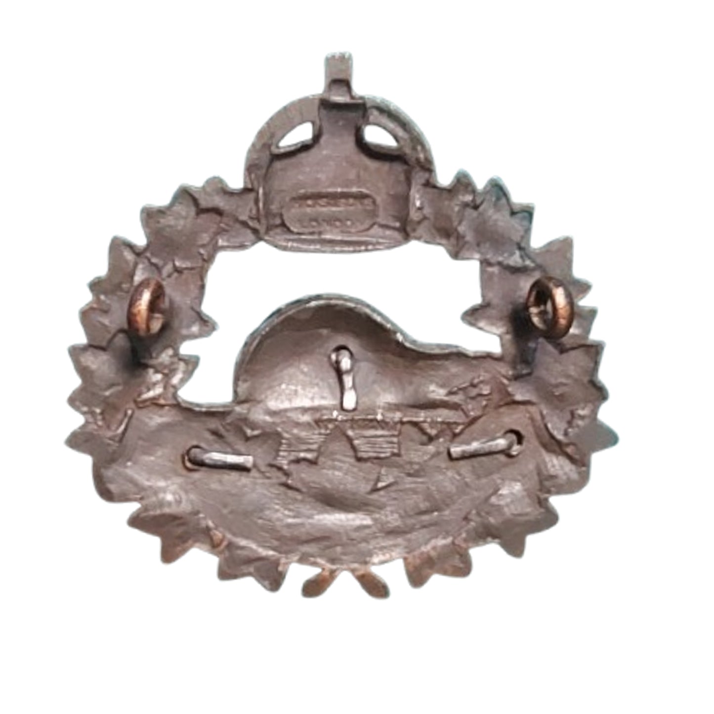 WW1 Canadian 10th Battalion Officer's Cap Badge Hicks & Sons