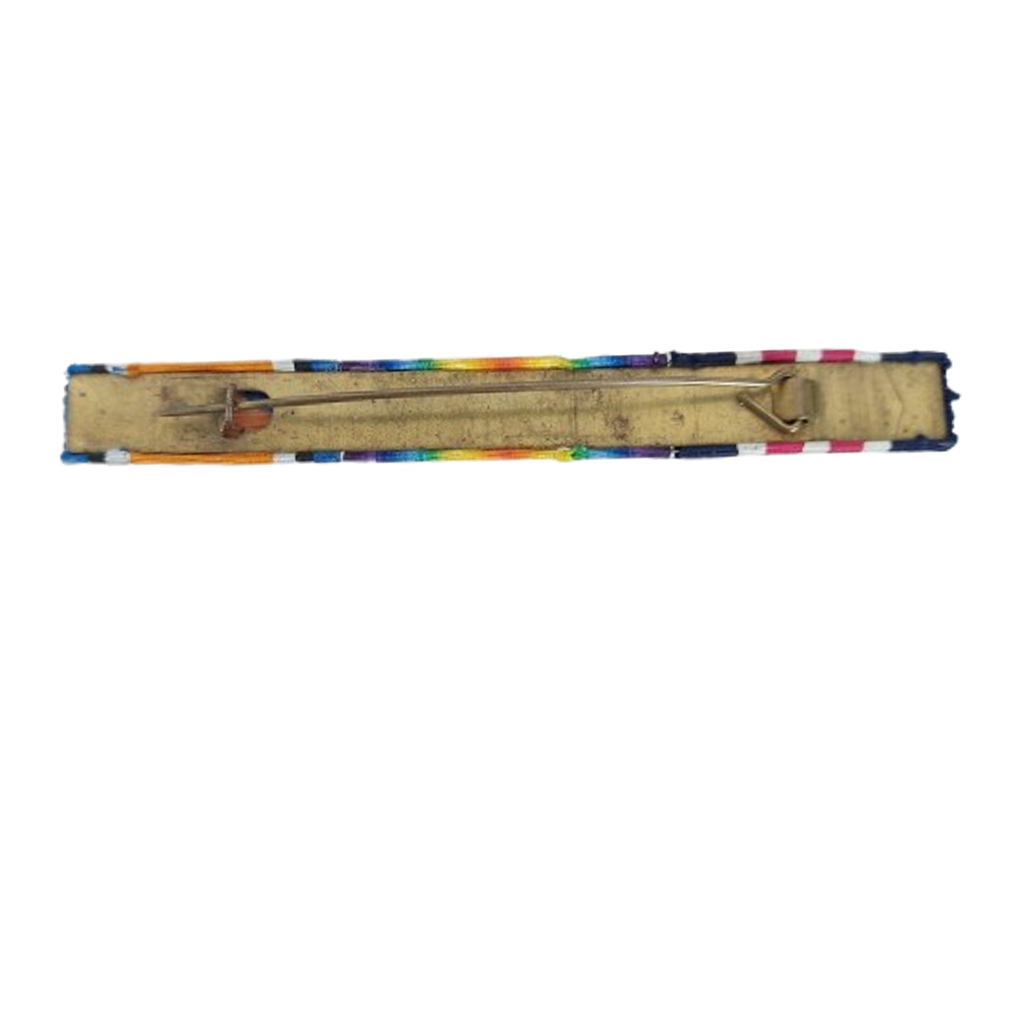 WW1 Canadian British MM Military Medal Ribbon Bar