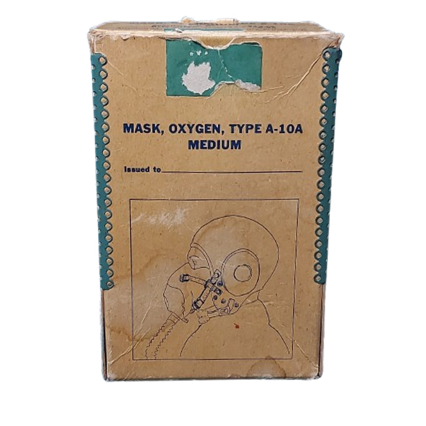 WW2 United States Air Force  USAAF  A-10A Oxygen Mask In Box Of Issue