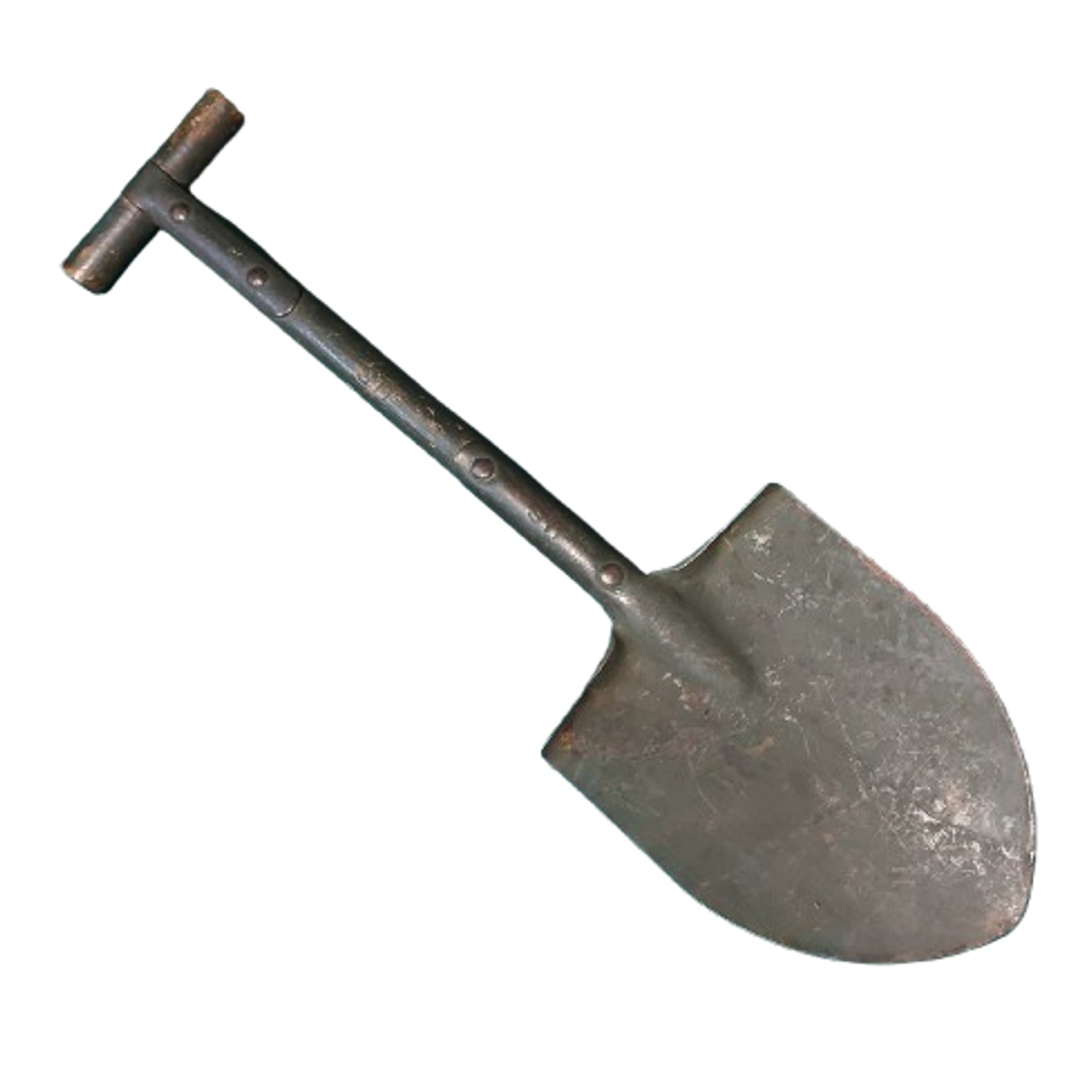 WW2 United States Army M1910 T-Handle Field Shovel With Carrier 1943