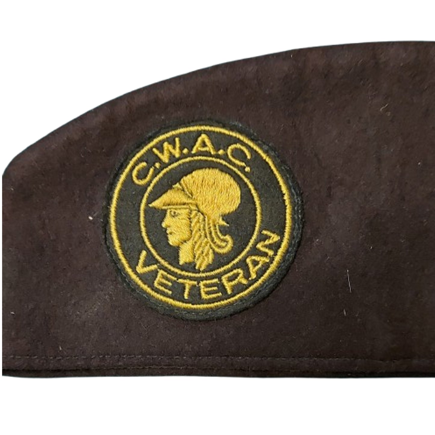 WW2 Canadian Women's Army Corps CWAC Veterans Wedge Cap