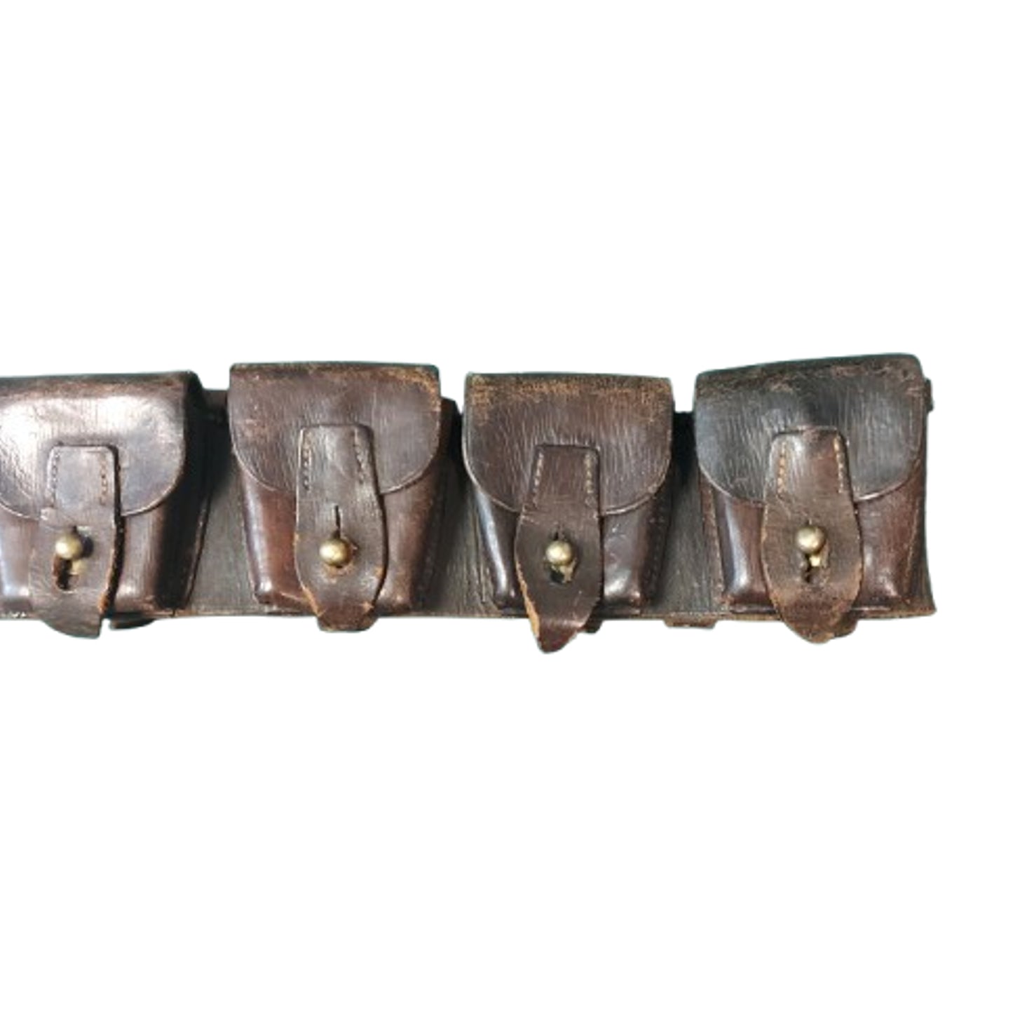 WW1 Canadian CEF 10 Pocket 303 British Leather Bandolier