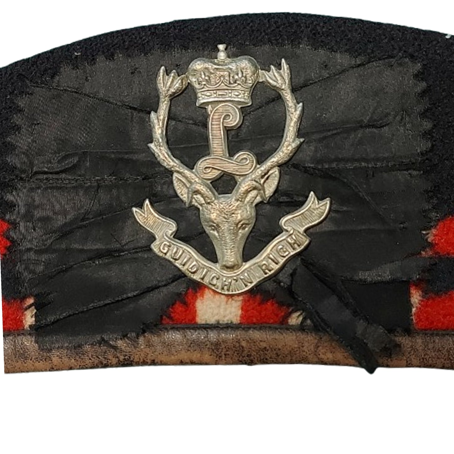 WW2 Canadian Seaforth Highlanders of Canada Glengarry With Badge