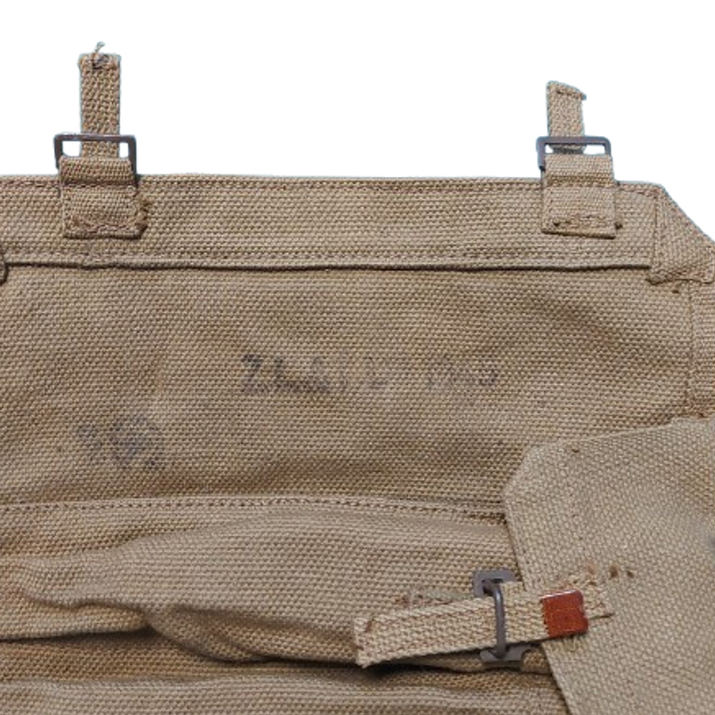 WW2 Canadian 2 Inch Mortar Mk.I Wallet With Cleaning Rod And Brush