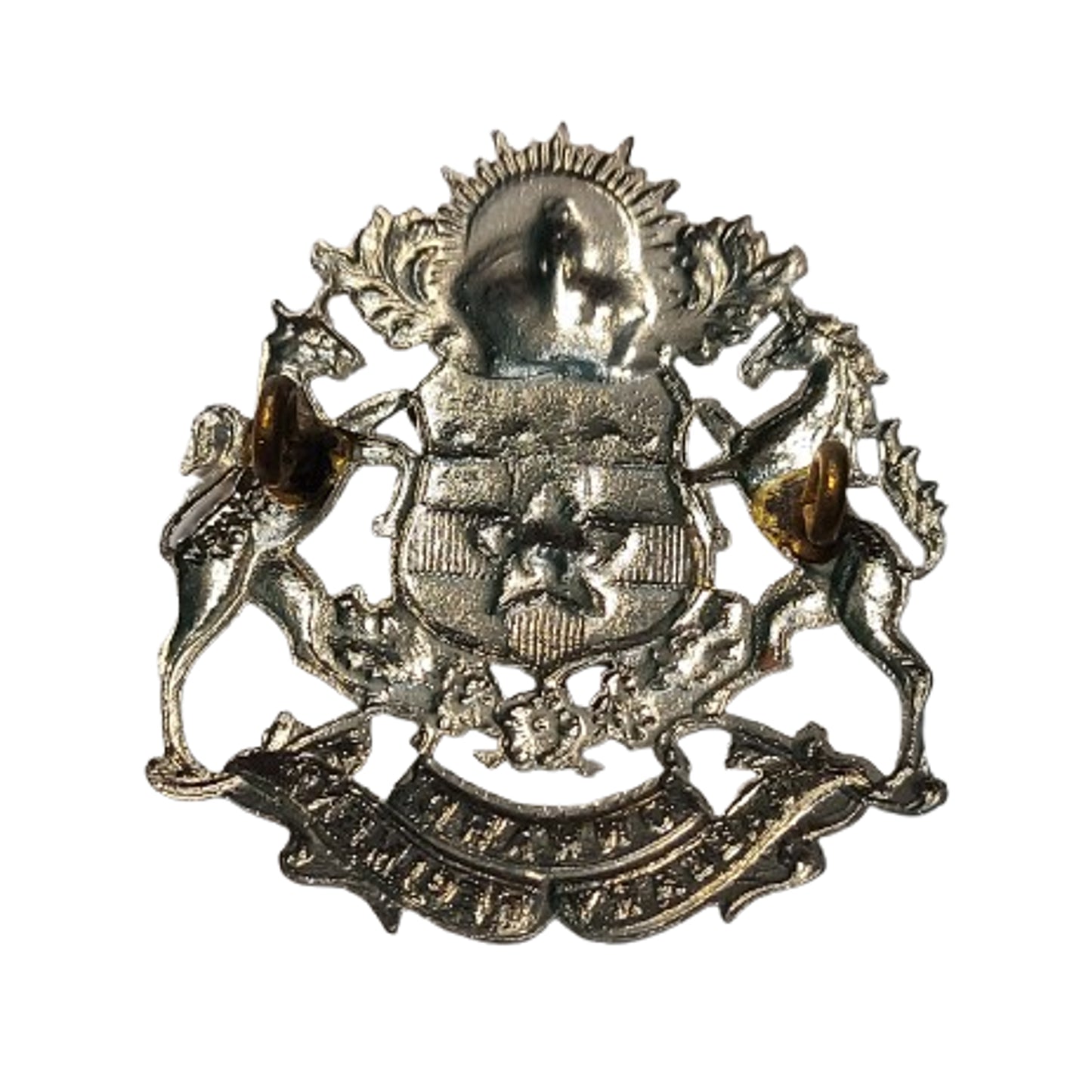 WW2 Canada 14th Canadian Tank Regiment (Calgary Regiment) Cap Badge