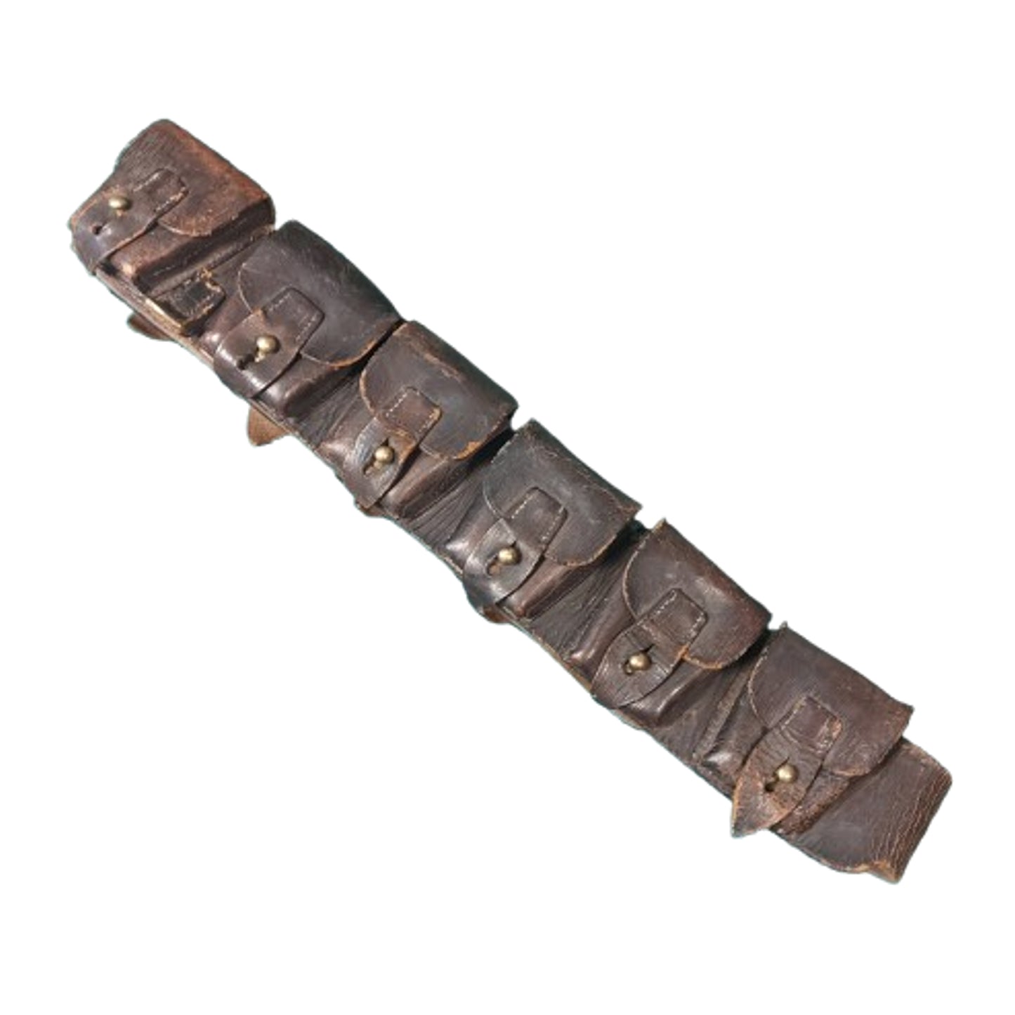 WW1 Canadian CEF 10 Pocket 303 British Leather Bandolier