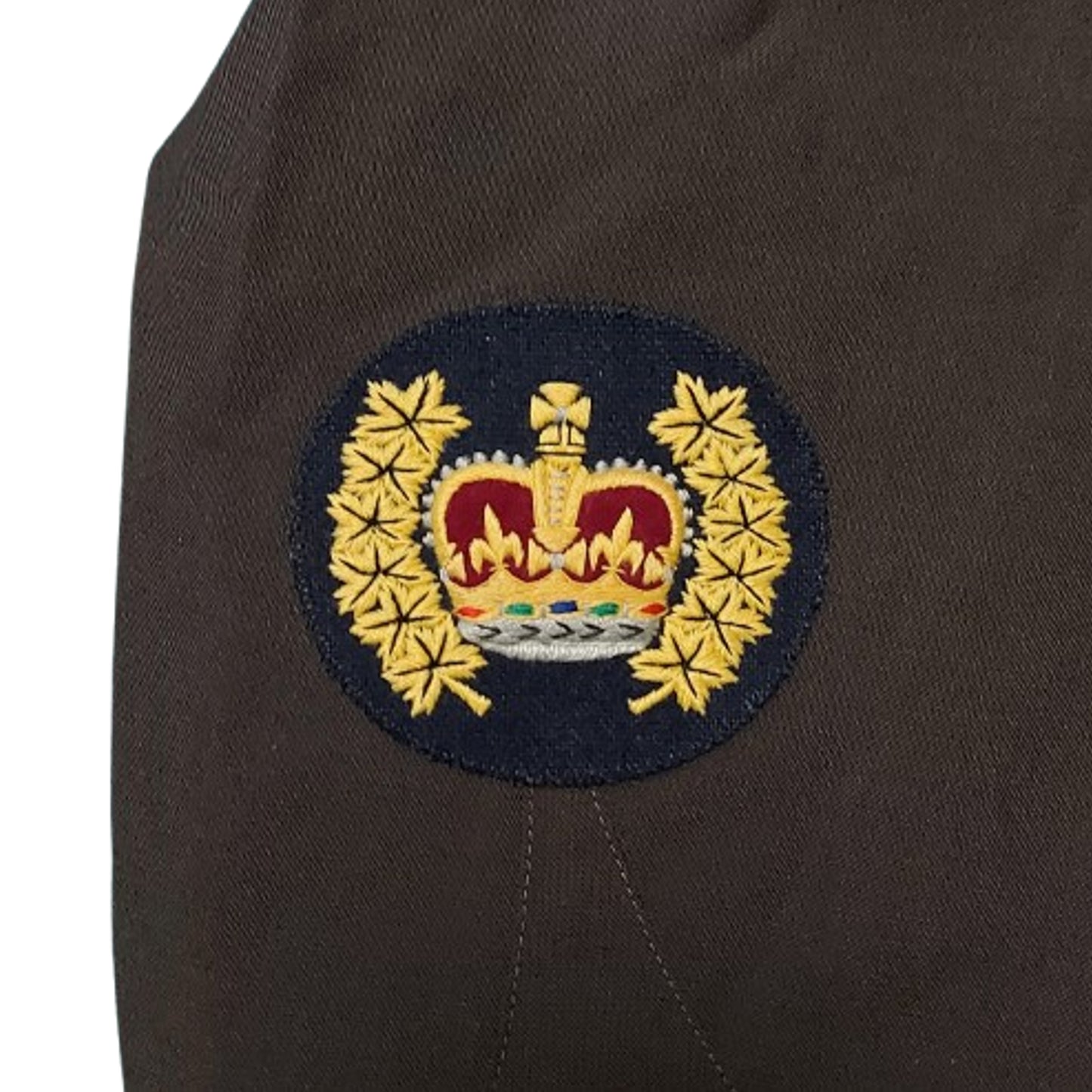 Post-WW2 Canadian RCMP Royal Canadian Mounted Police Brown Serge Tunic