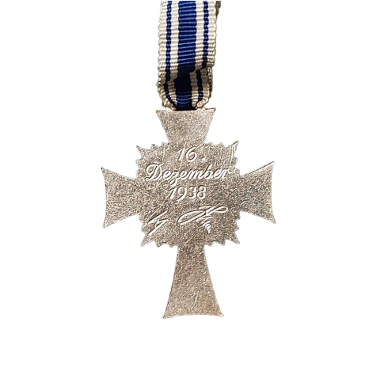 WW2 German NSDAP Mothers Cross In Silver