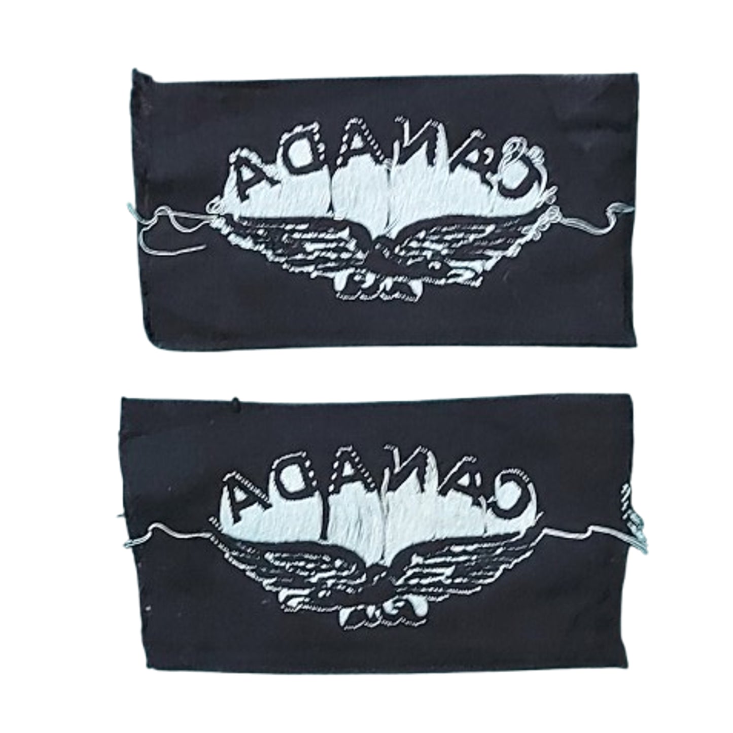 WW2 Canadian RCAF Sleeve Eagles Uniform Insignia Pair