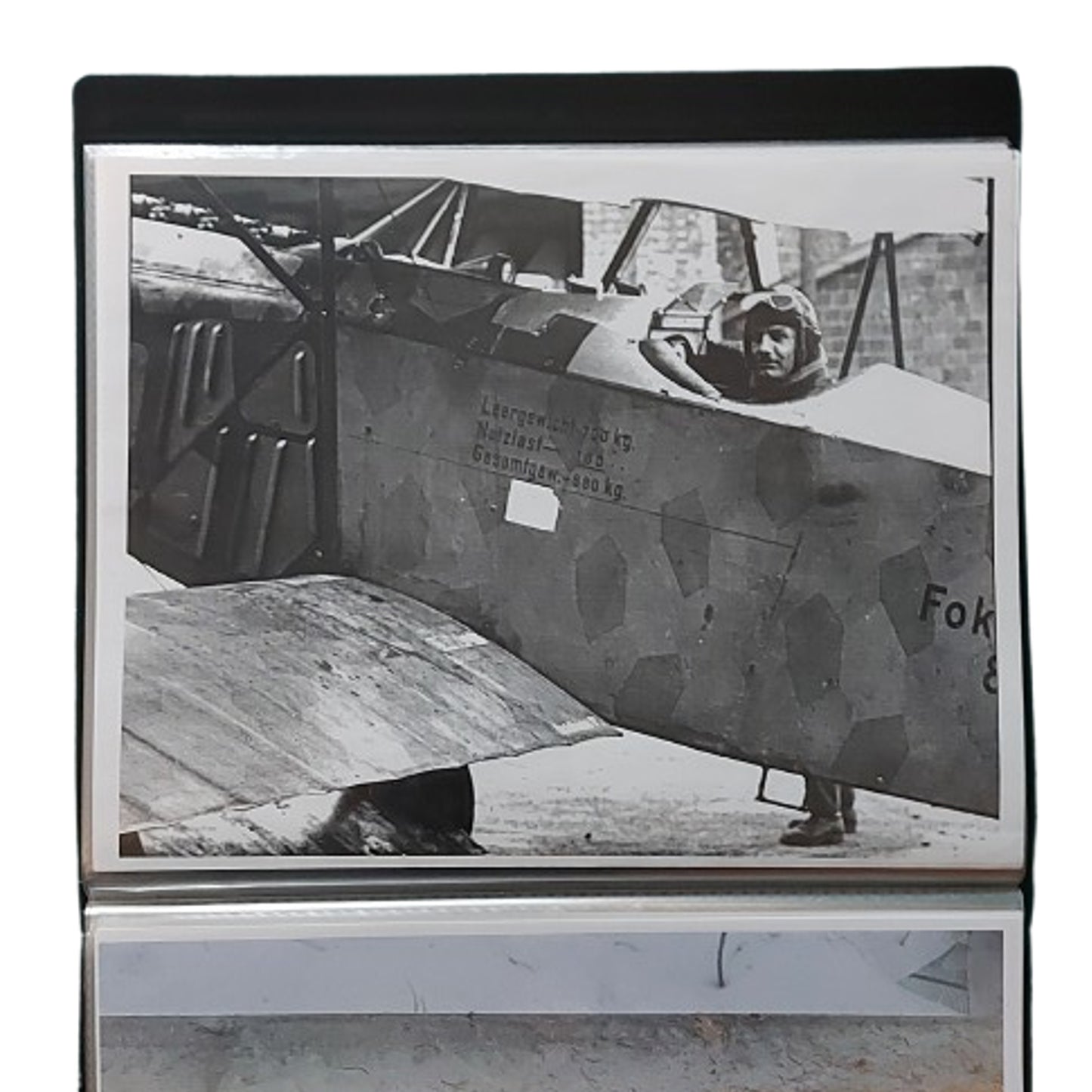 WW1 Canadian Captured Fokker D.VII Front Side Panel Number 8493 With Research