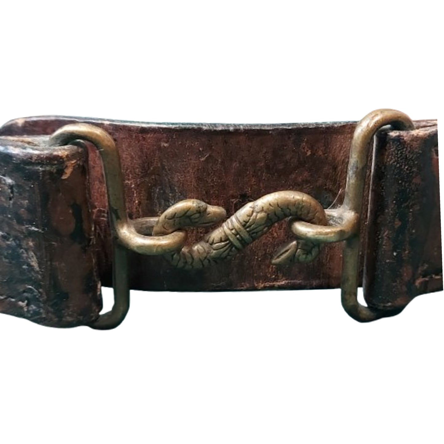 WW1 Canadian CEF Snake Belt With Buckle 1914