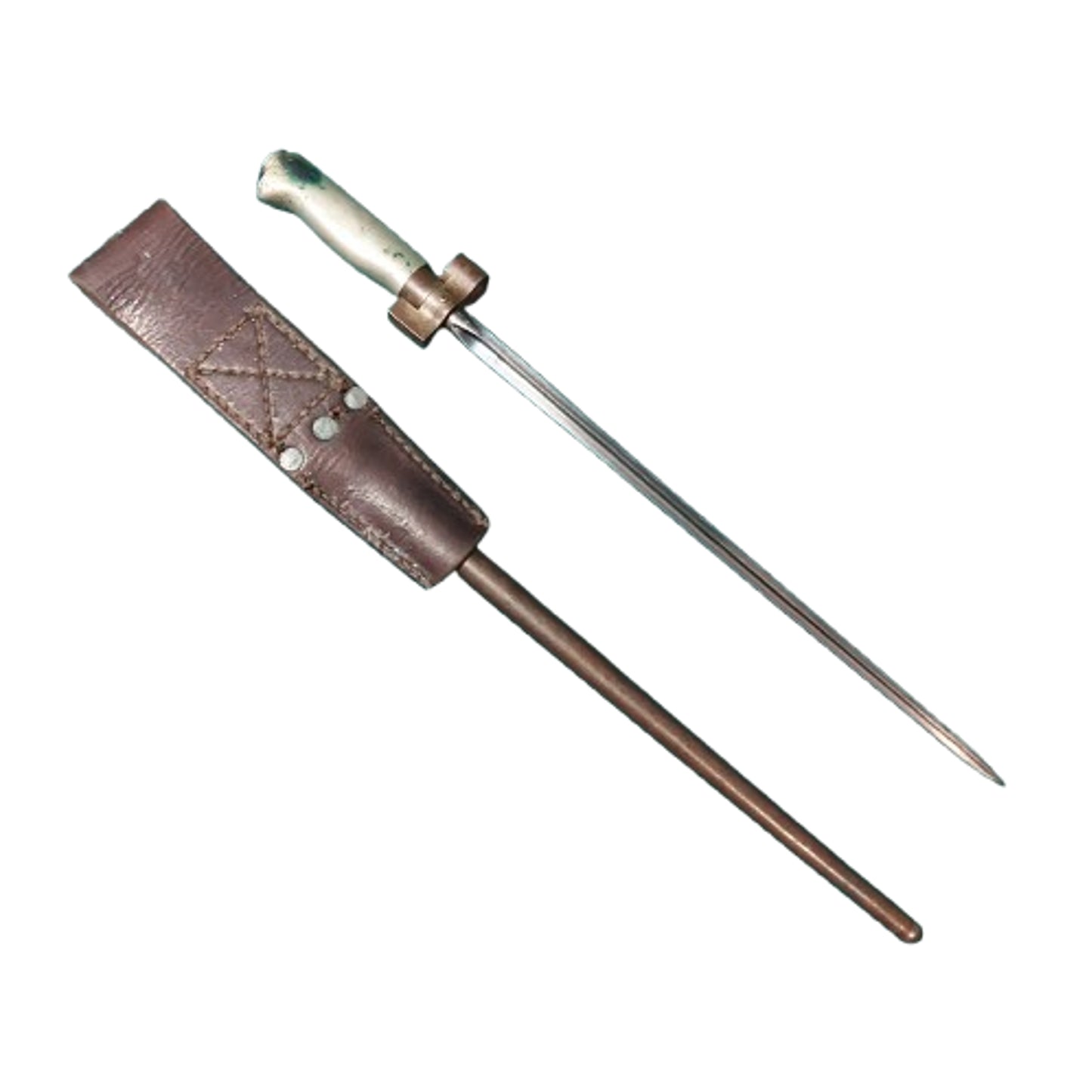 Pre-WW1 French Model 1886 Lebel Bayonet With Scabbard And Frog