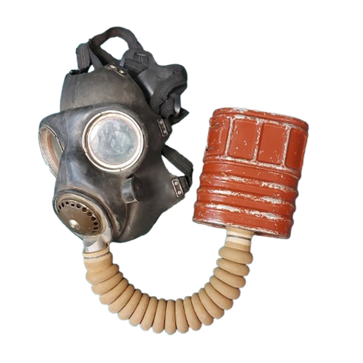 WW2 Canadian Mk.III  Gas Mask In Mk.VII Carrier 1942