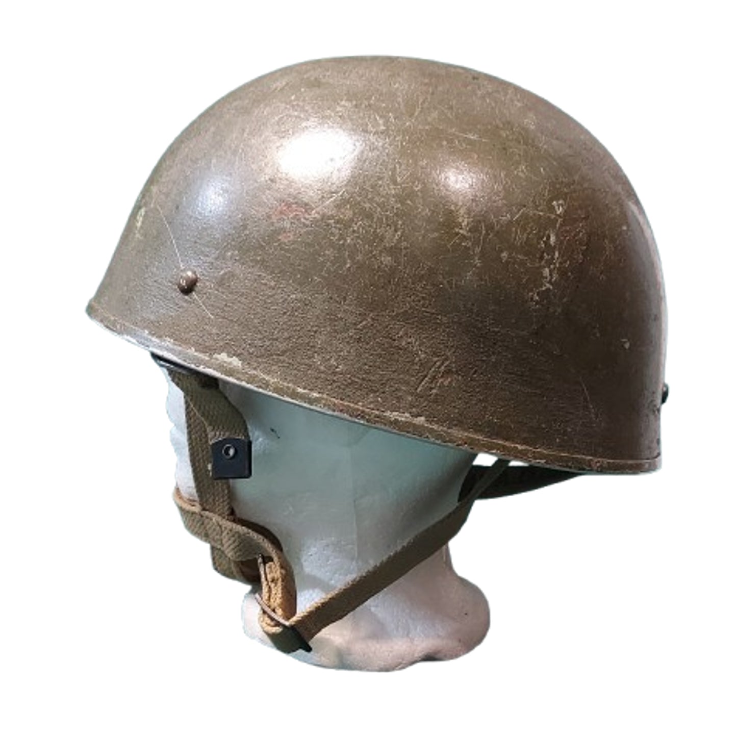 Post-WW2 Canadian Issue RCR Royal Canadian Regiment Paratrooper Helmet 1955