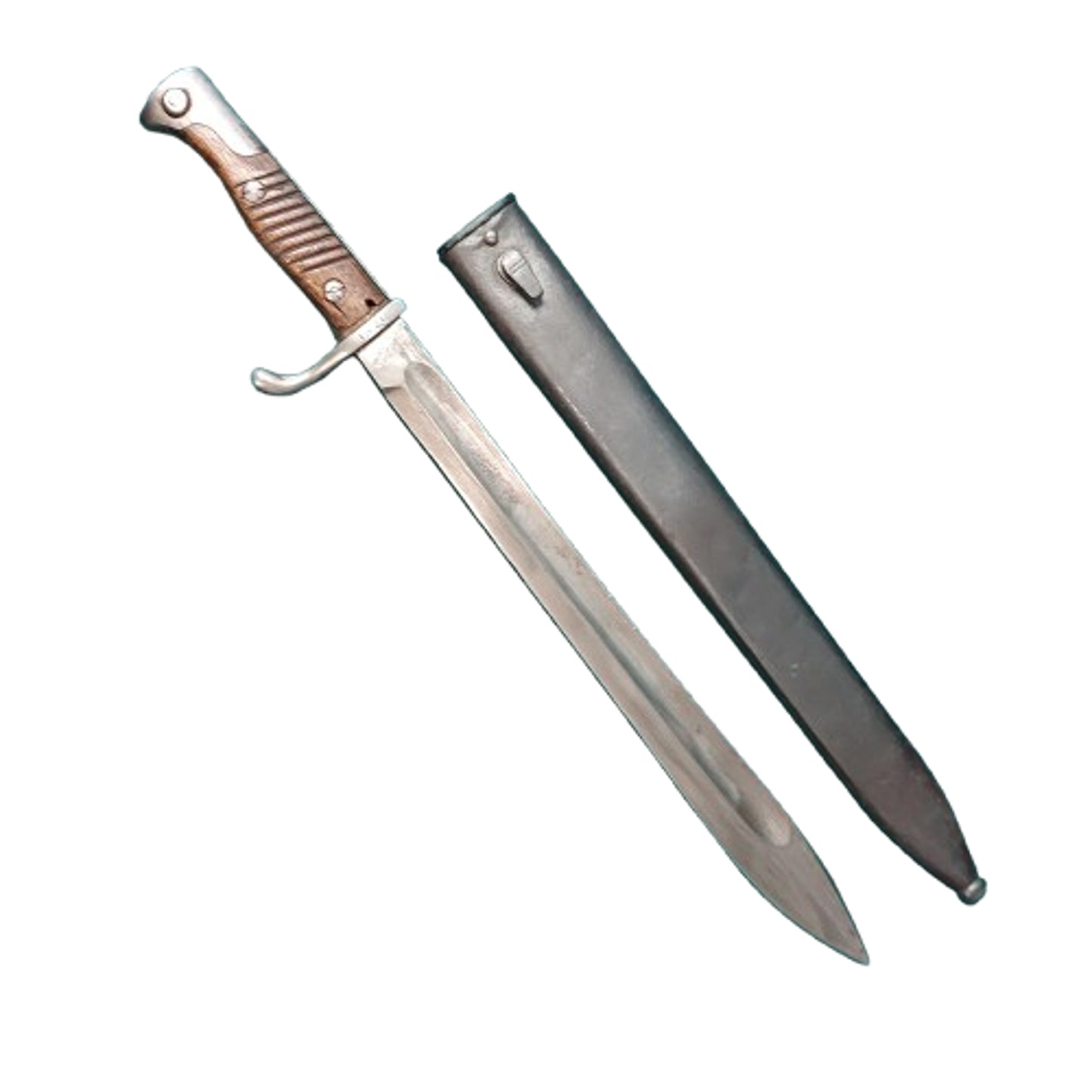 WW1 German S98/05 nA Butcher blade Bayonet With Matching Number Scabbard