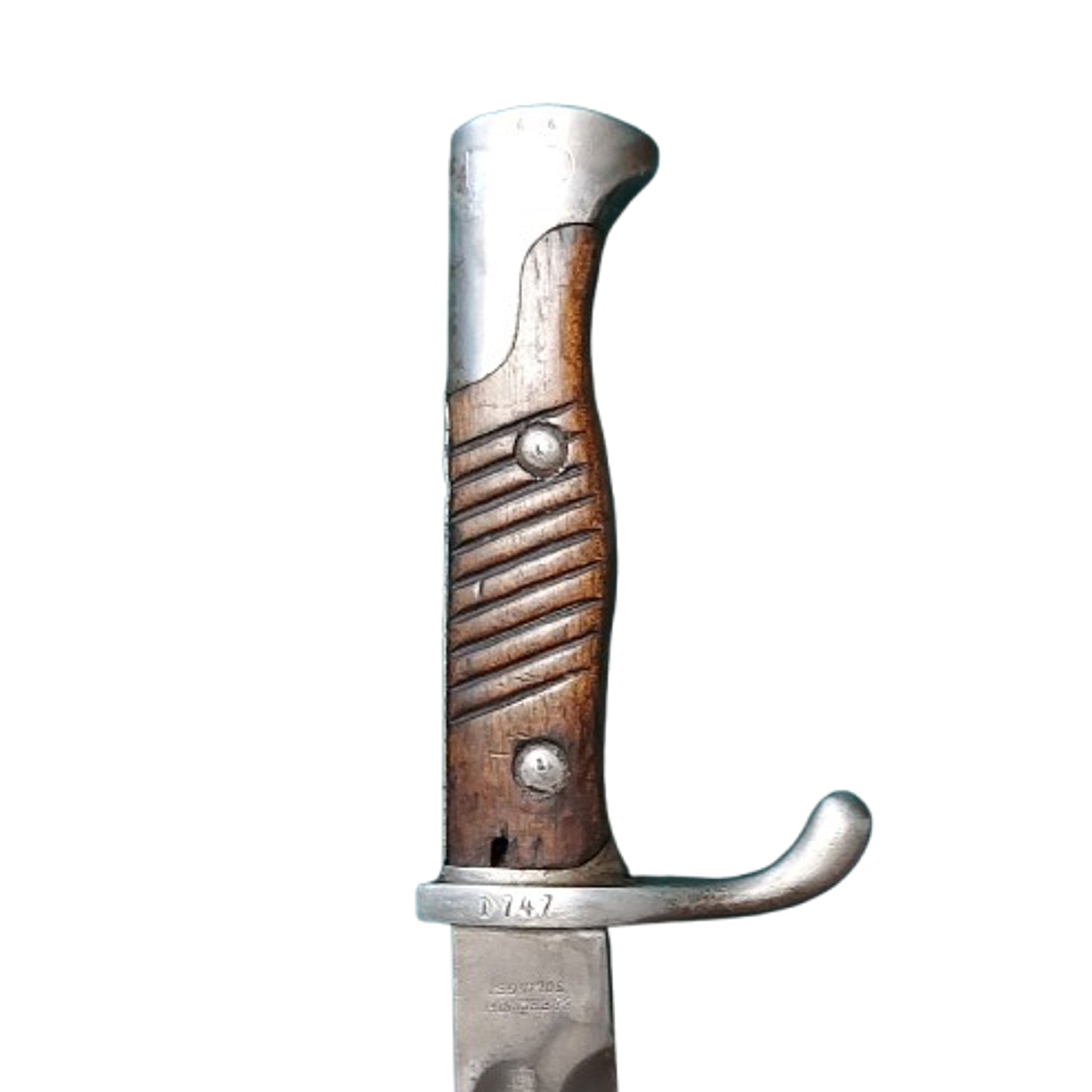 WW1 German S98/05 nA Butcher blade Bayonet With Matching Number Scabbard