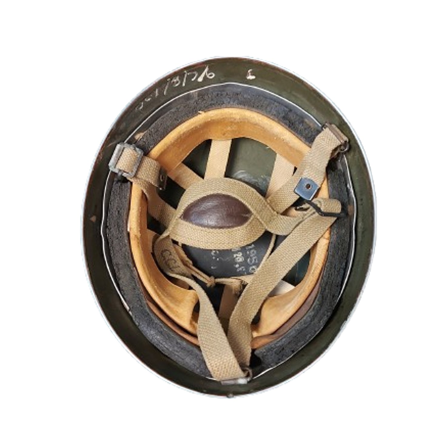 Post-WW2 Canadian Issue RCR Royal Canadian Regiment Paratrooper Helmet 1955