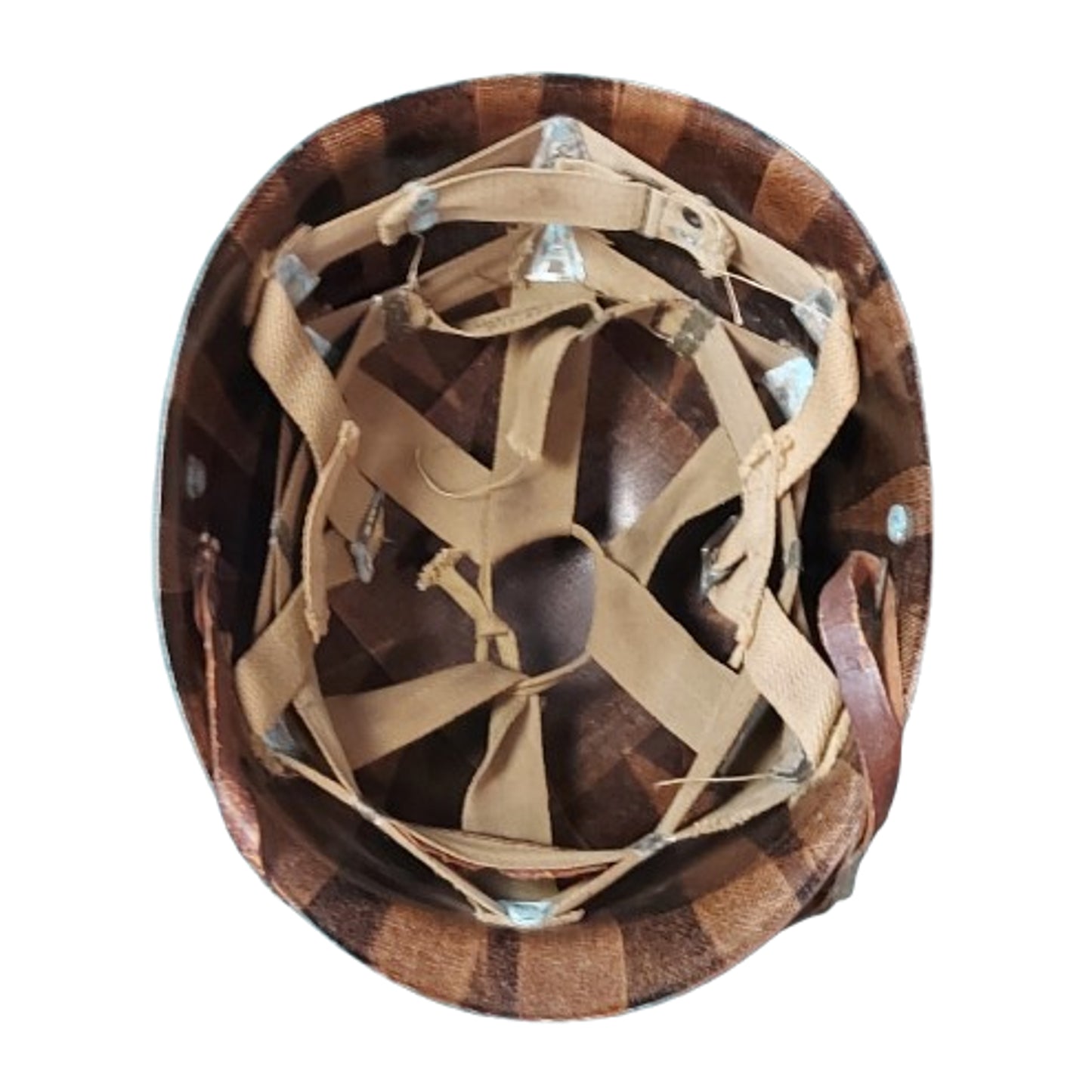 WW2 United States Allied Airborne Painted M1 Helmet Liner