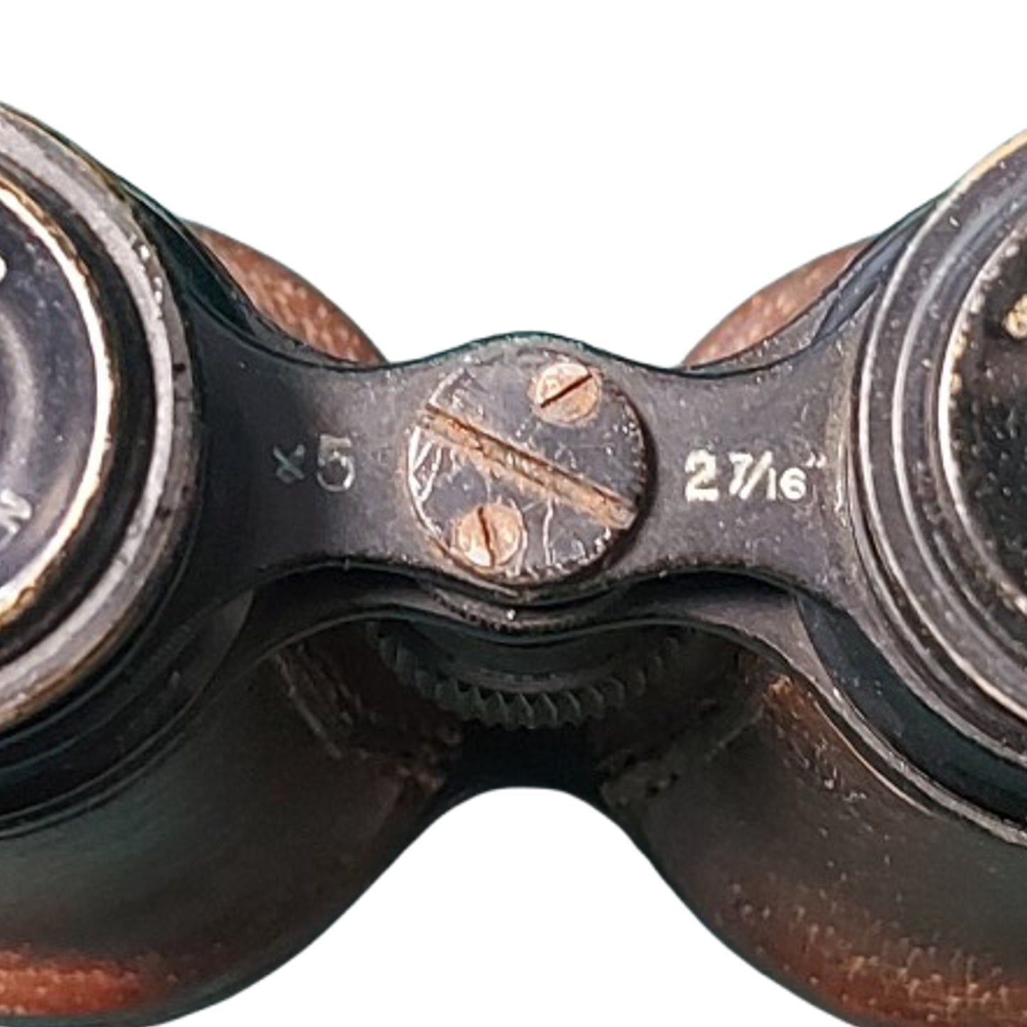 Pre-WW1 British Boer War Era Field Binoculars In Case