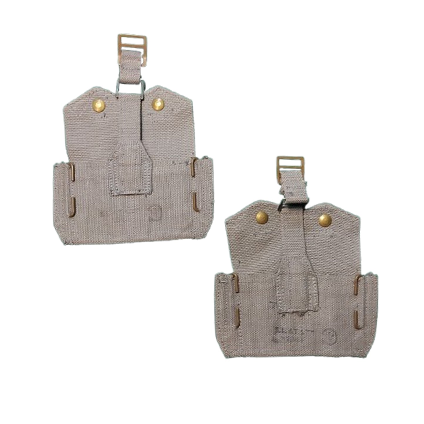 WW2 Canadian RCAF P37 Service Rifle Ammunition Pouch Pair
