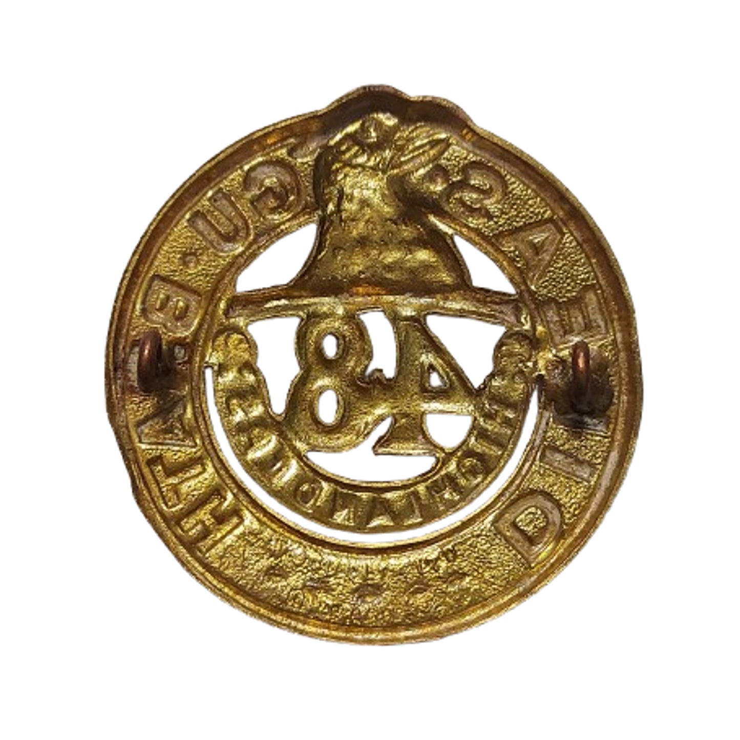 WW2 Canadian 48th Highlanders Glengarry Cap Badge